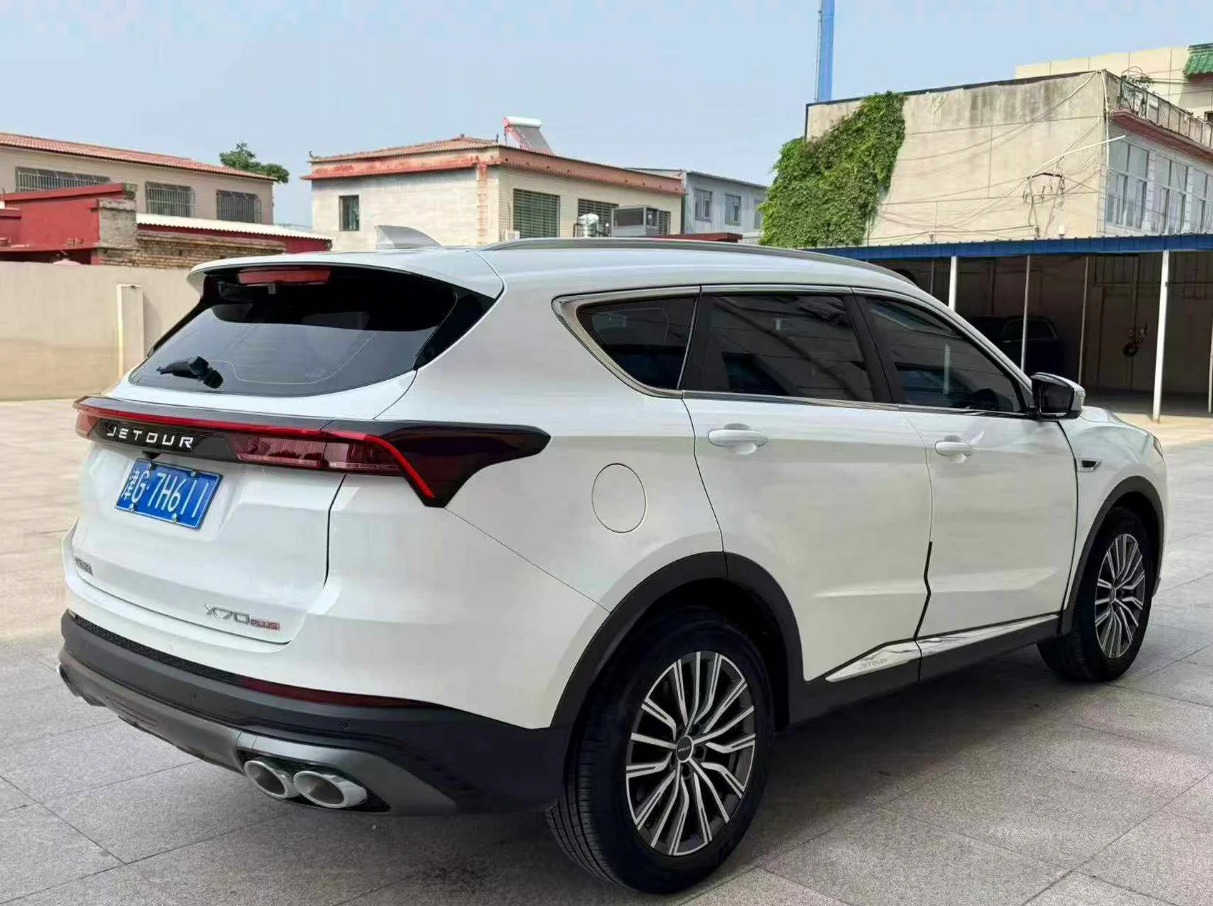 奇瑞捷途 后面外观二