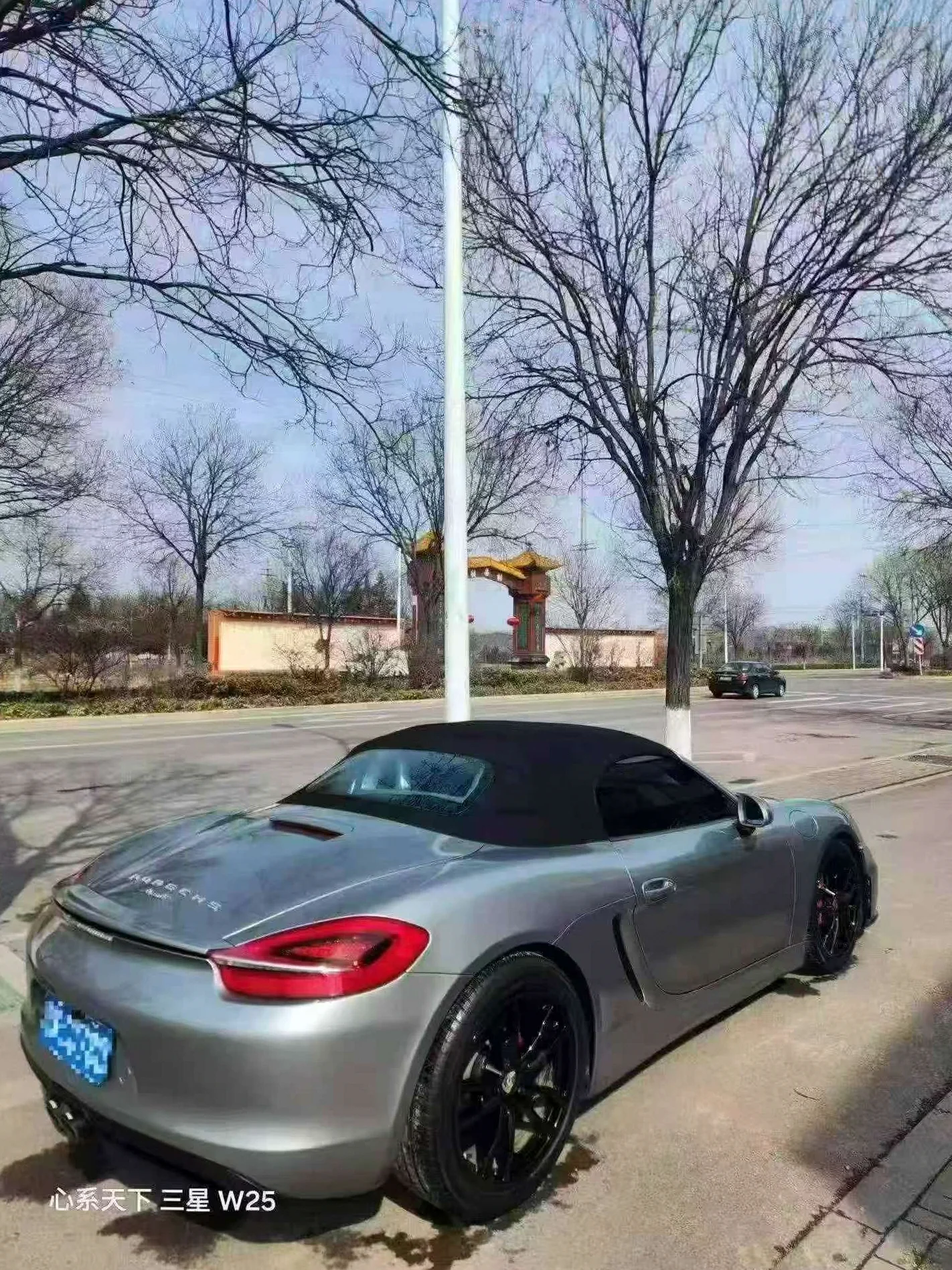 保时捷Boxster 后面外观三