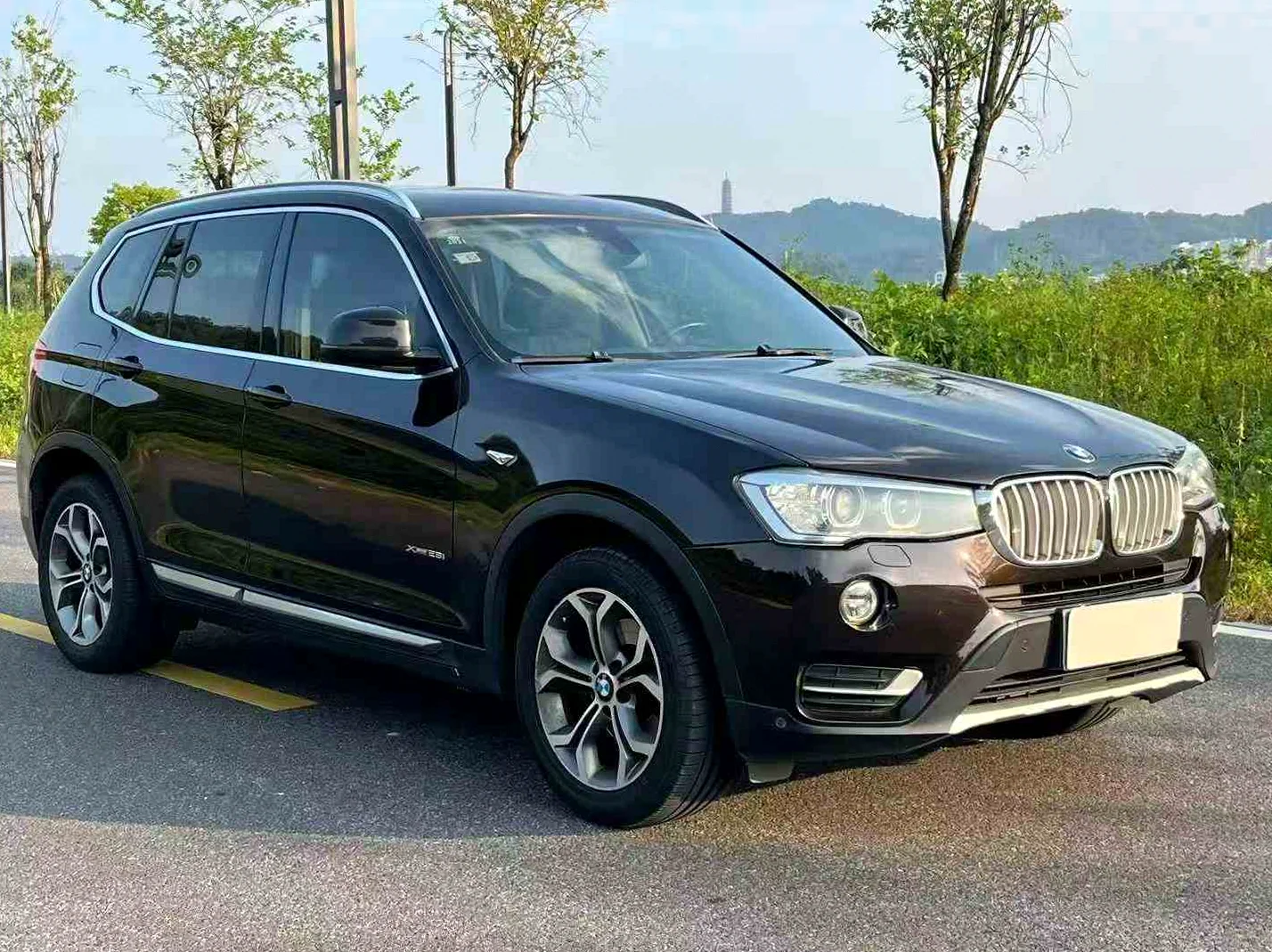宝马X3 正面外观三