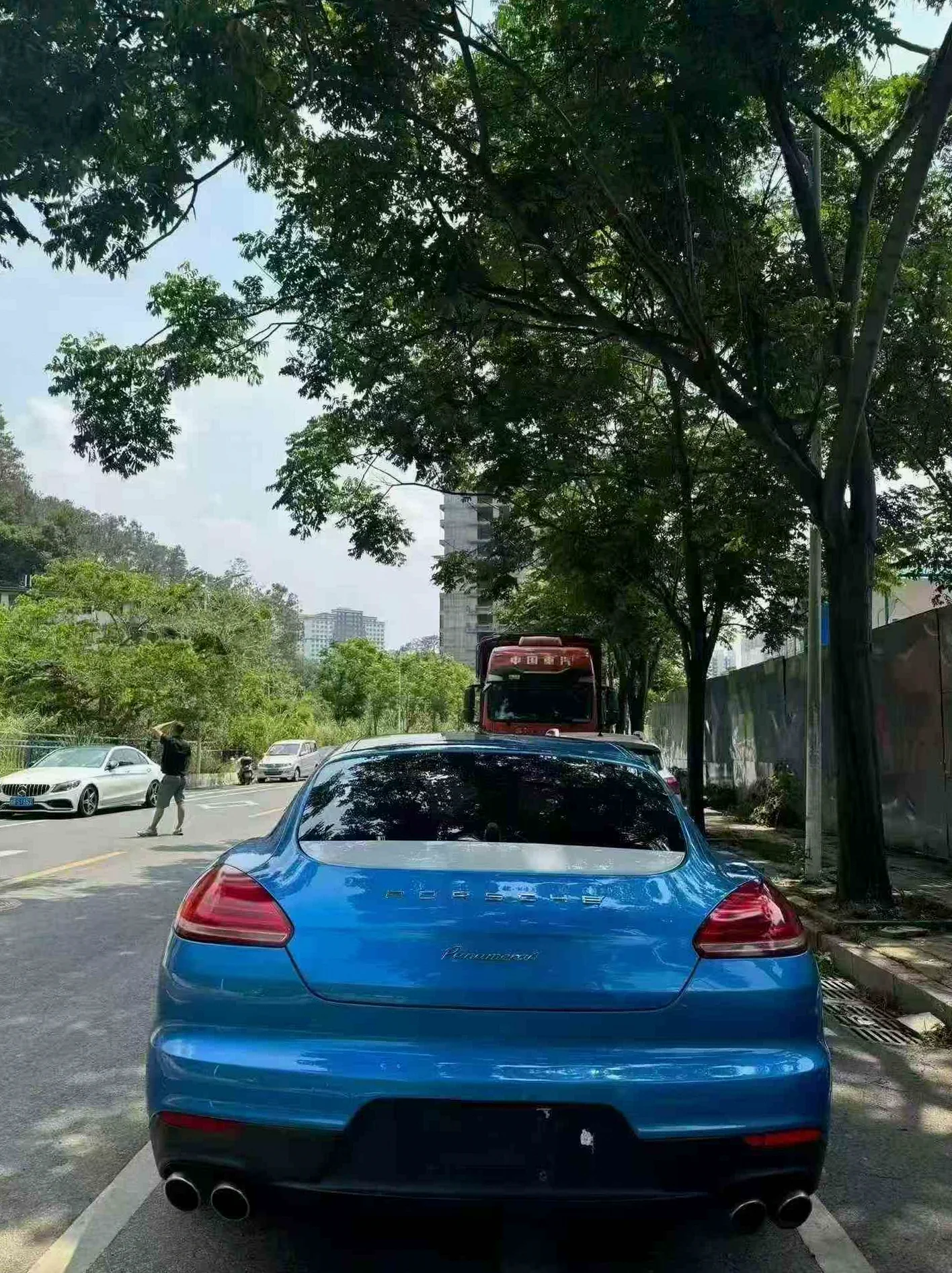 保时捷帕拉梅拉 后面外观二