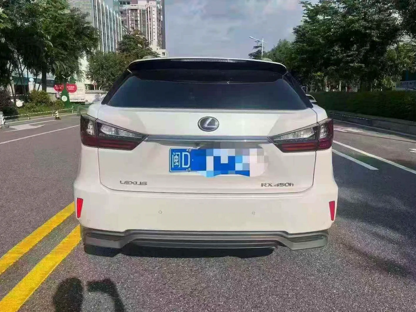雷克萨斯RX 后面外观一
