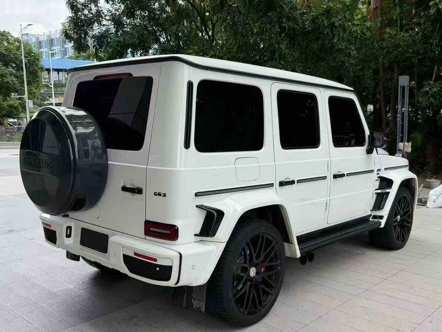 奔驰G 驾驶室