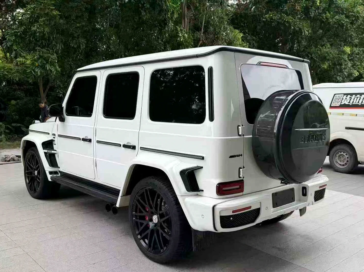 奔驰G 内饰前排