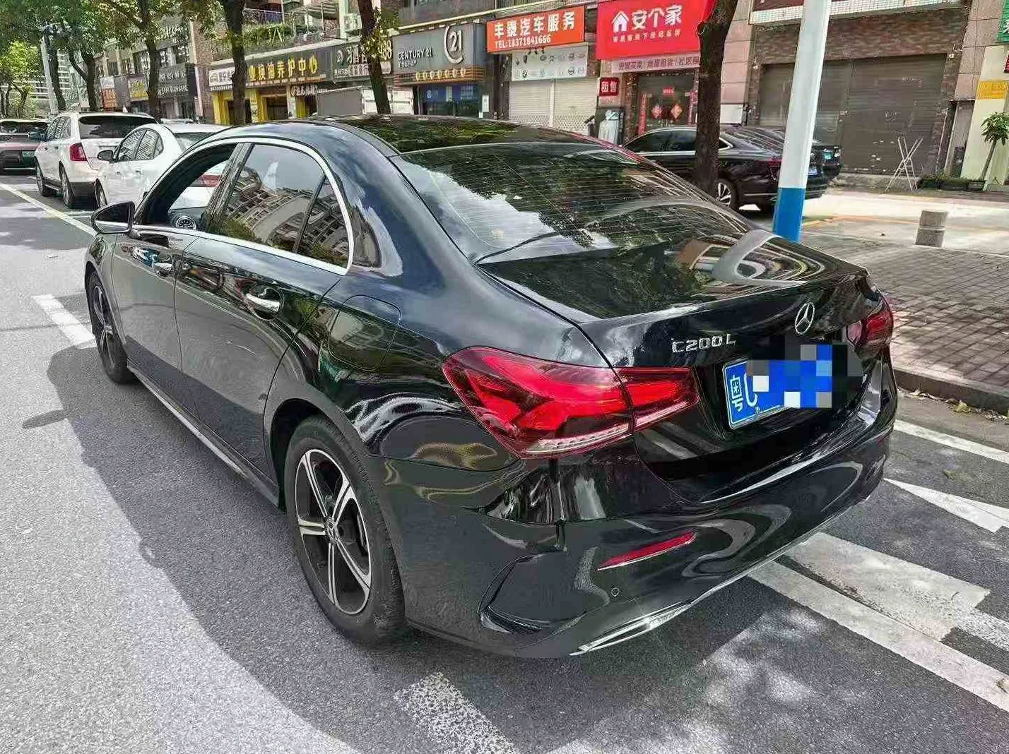 奔驰A 内饰前排