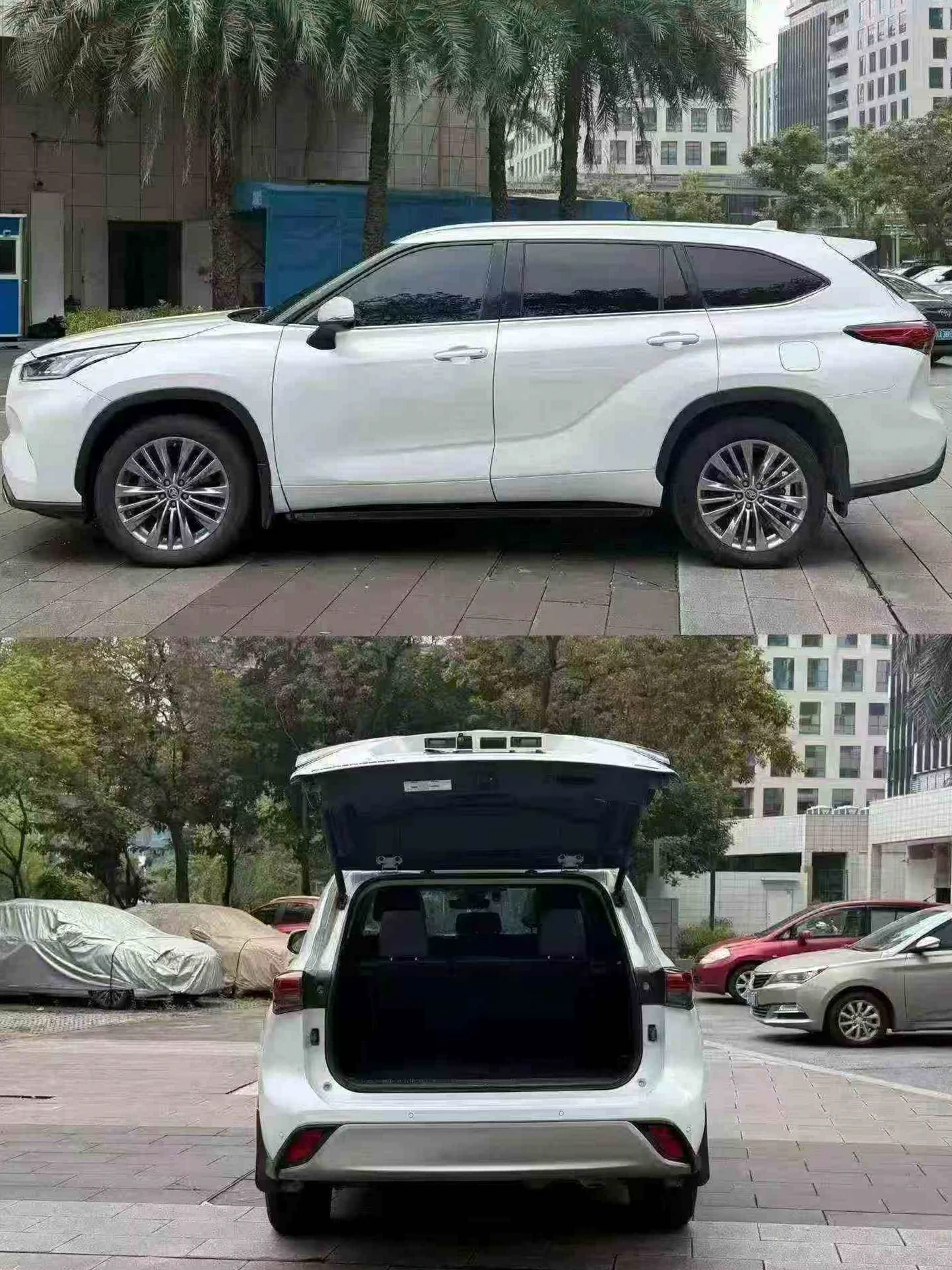 丰田汉兰达 后面外观二
