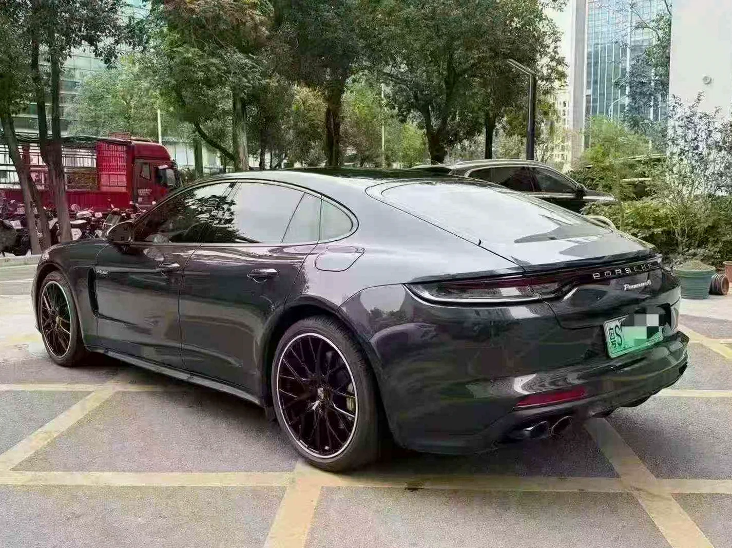 保时捷帕拉梅拉 内饰前排