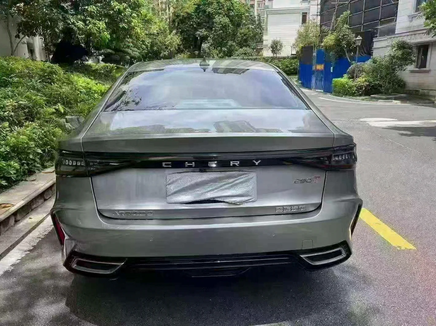 奇瑞艾瑞泽 内饰后排