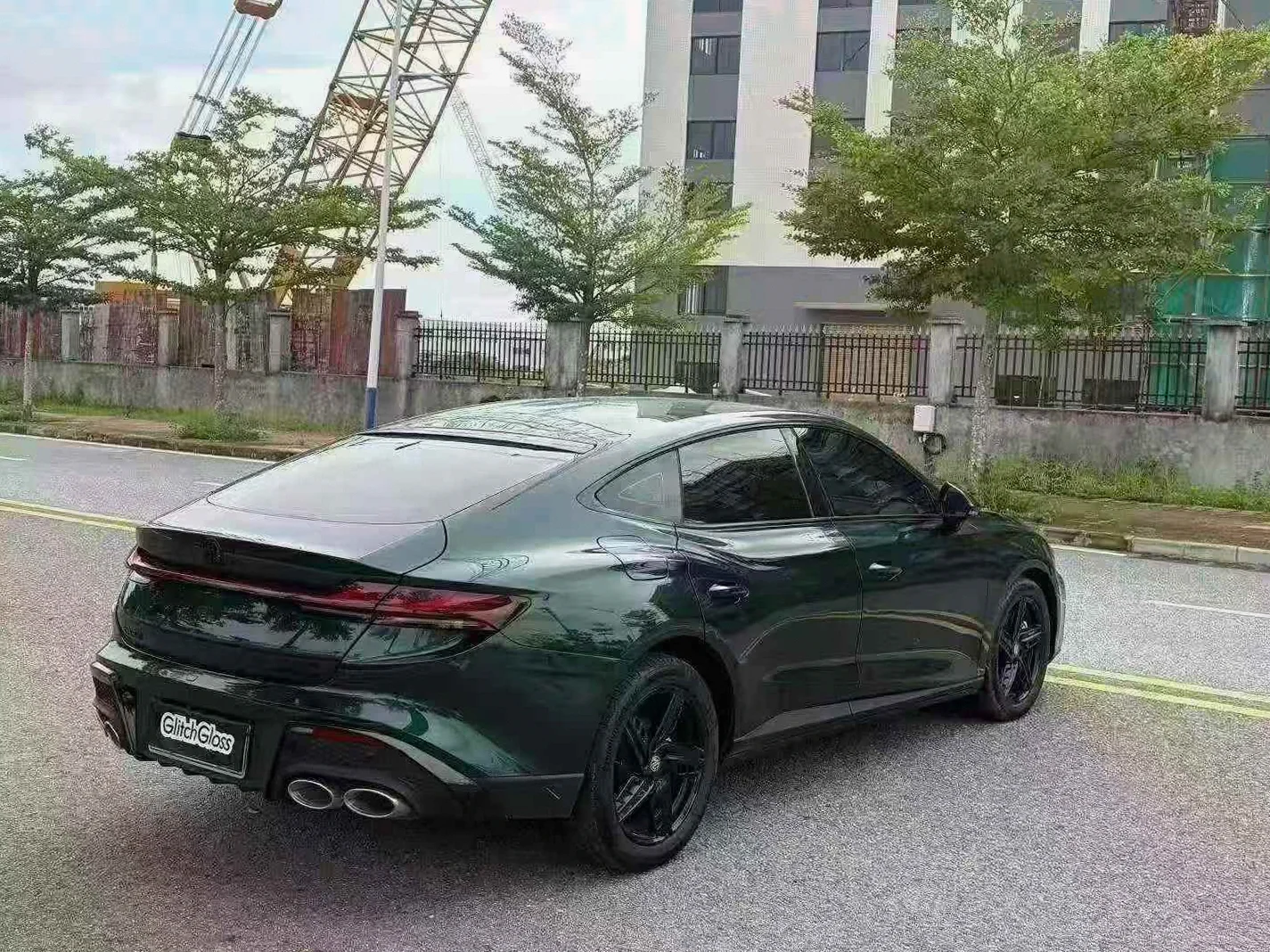 名爵7 后面外观三