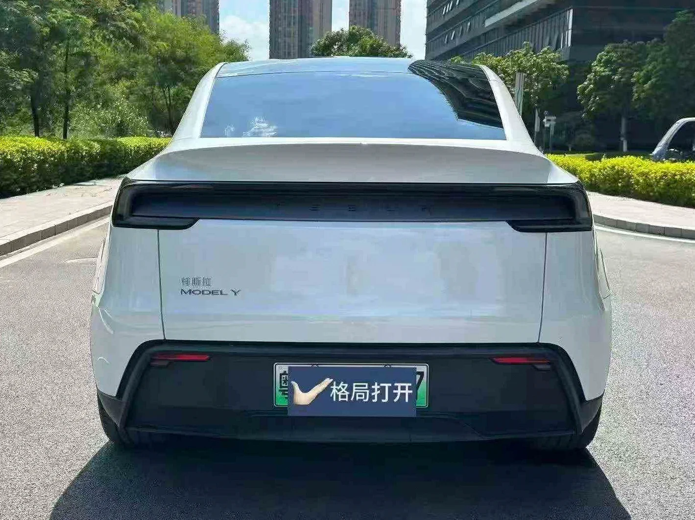 特斯拉MODEL 内饰后排