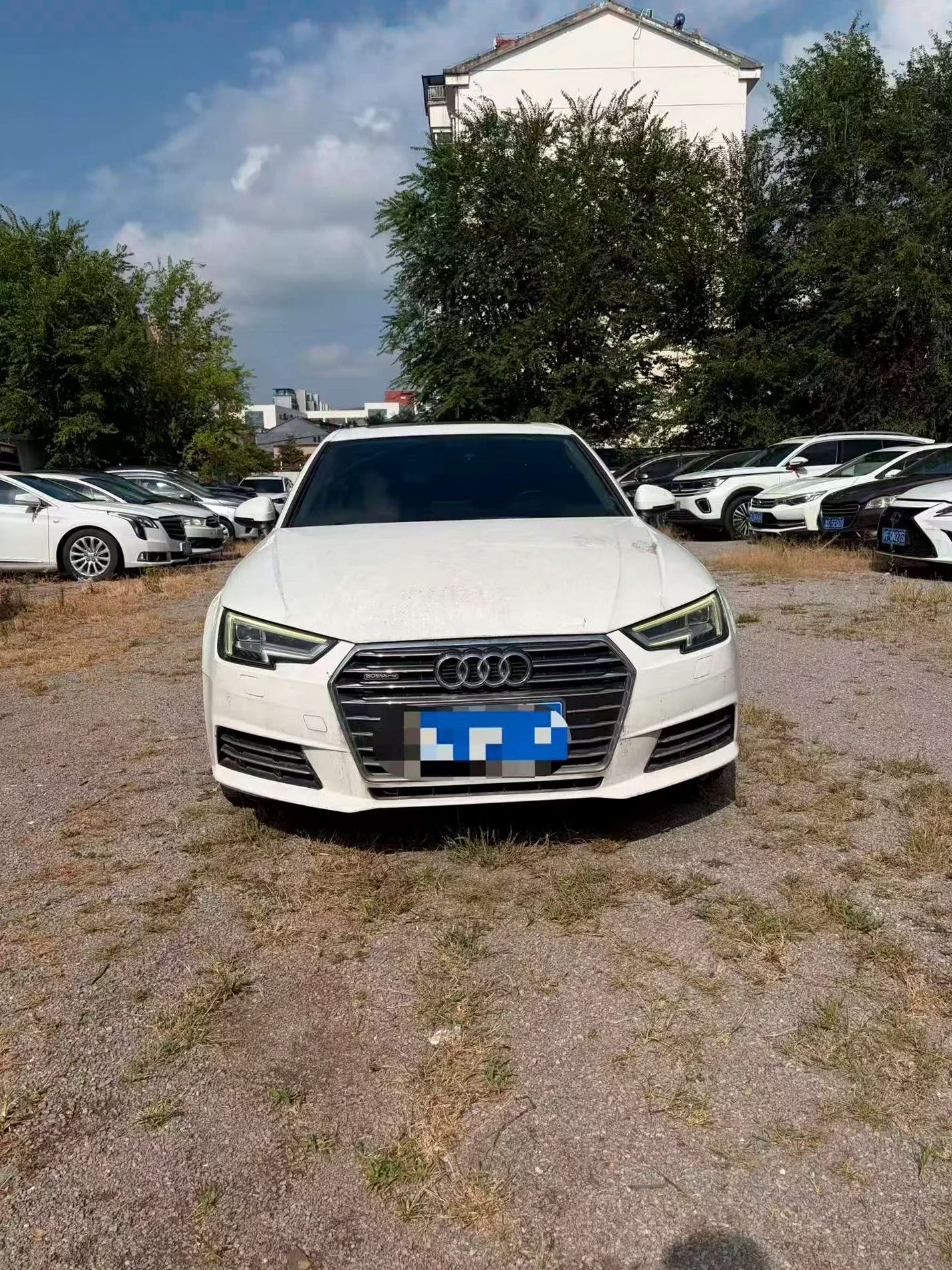 奥迪A4L 正面外观二