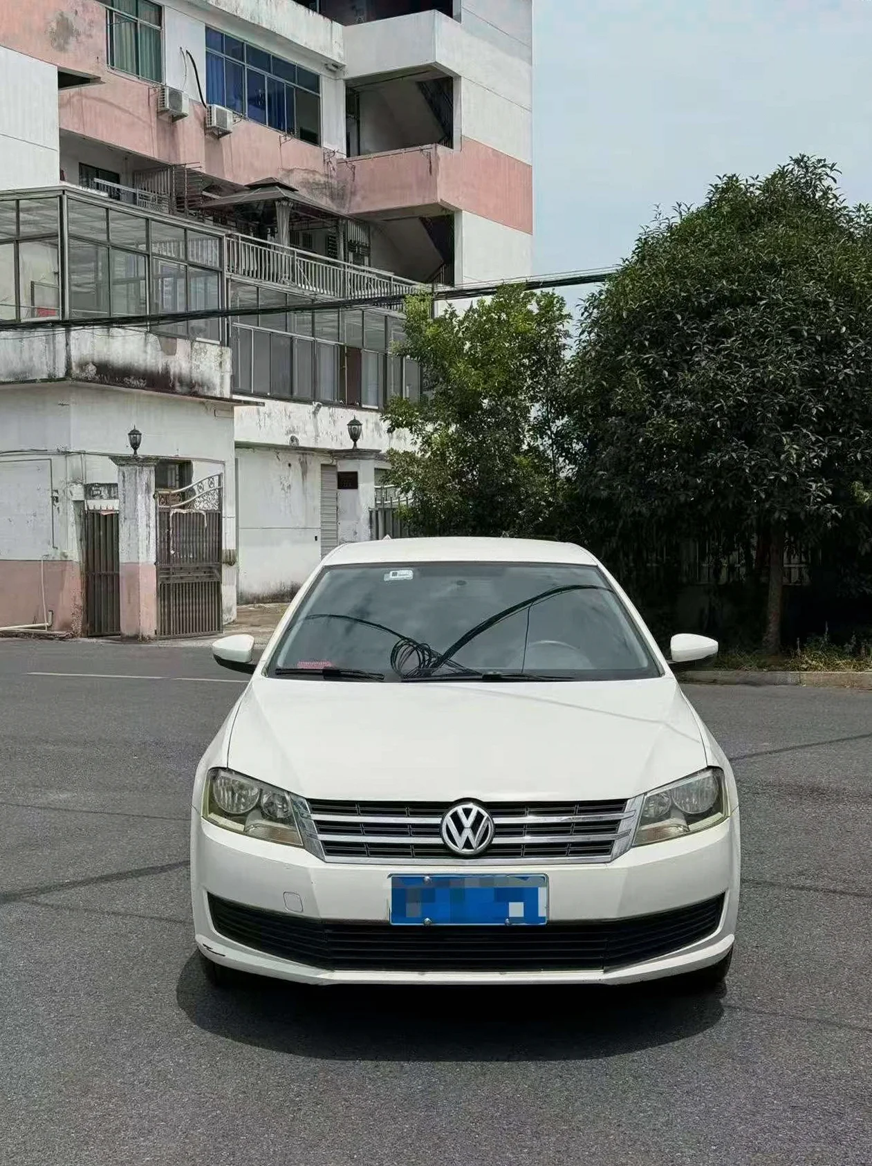 大众朗逸 正面外观二