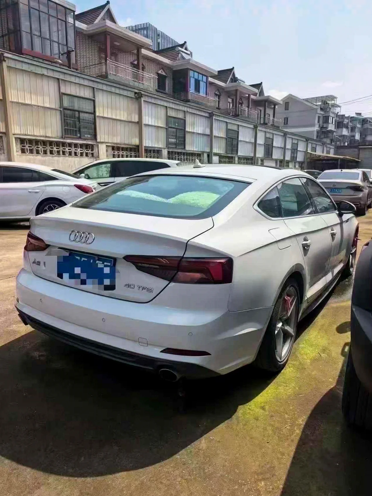 奥迪A5 后面外观二