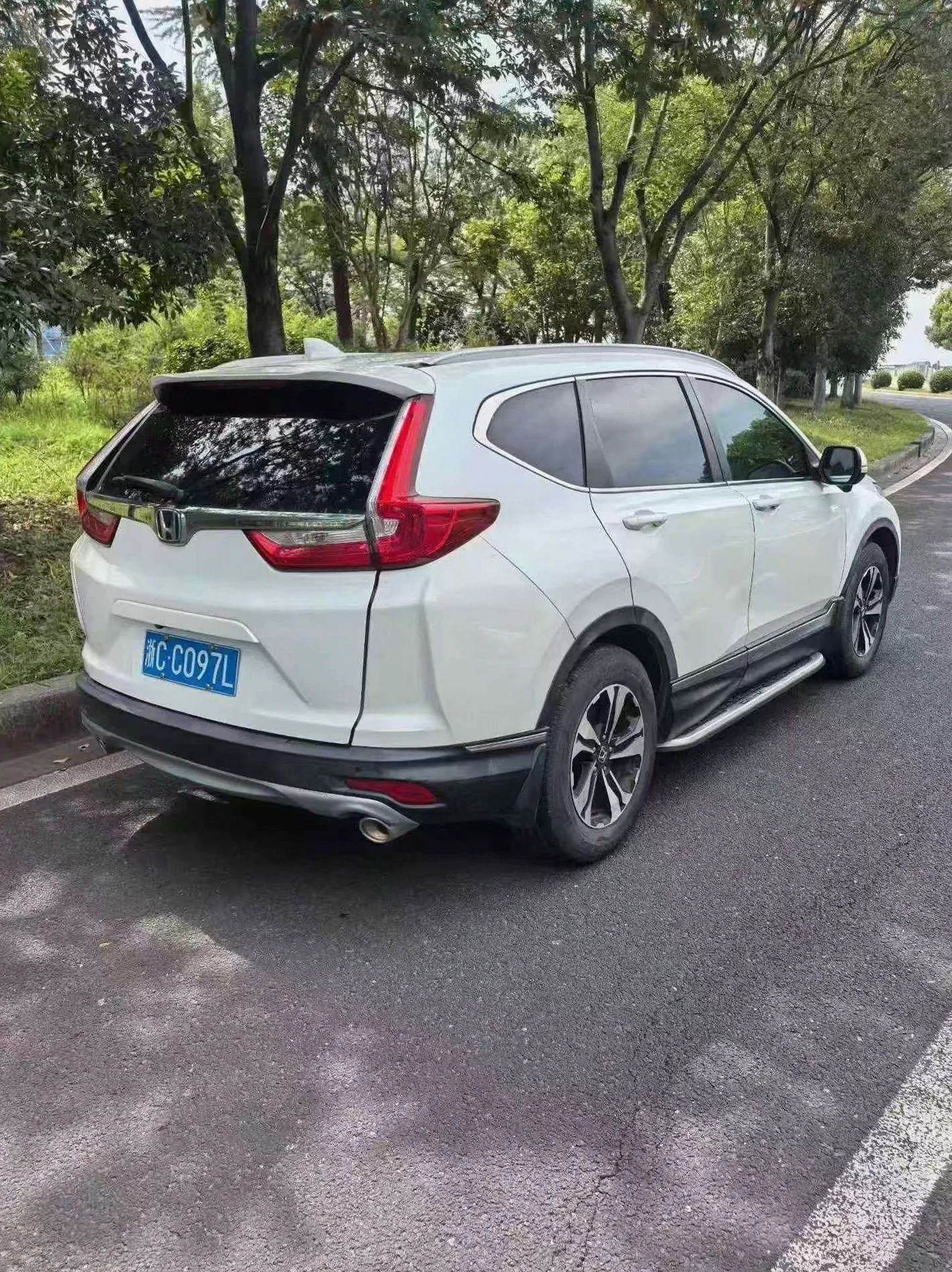 本田CRV 后面外观三