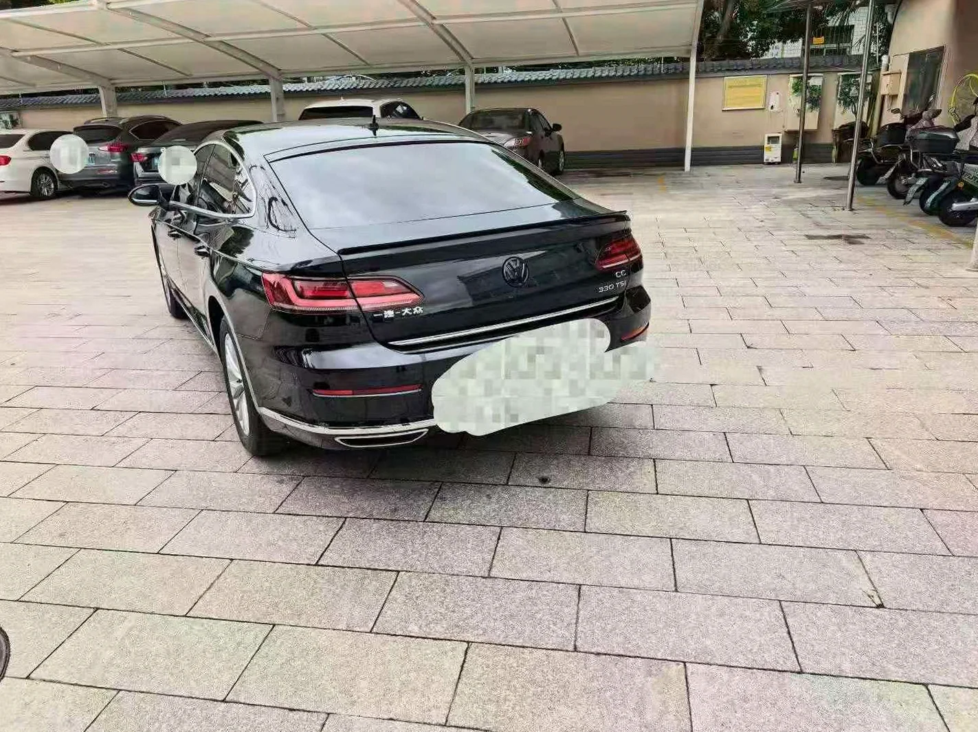 大众CC 正面外观三