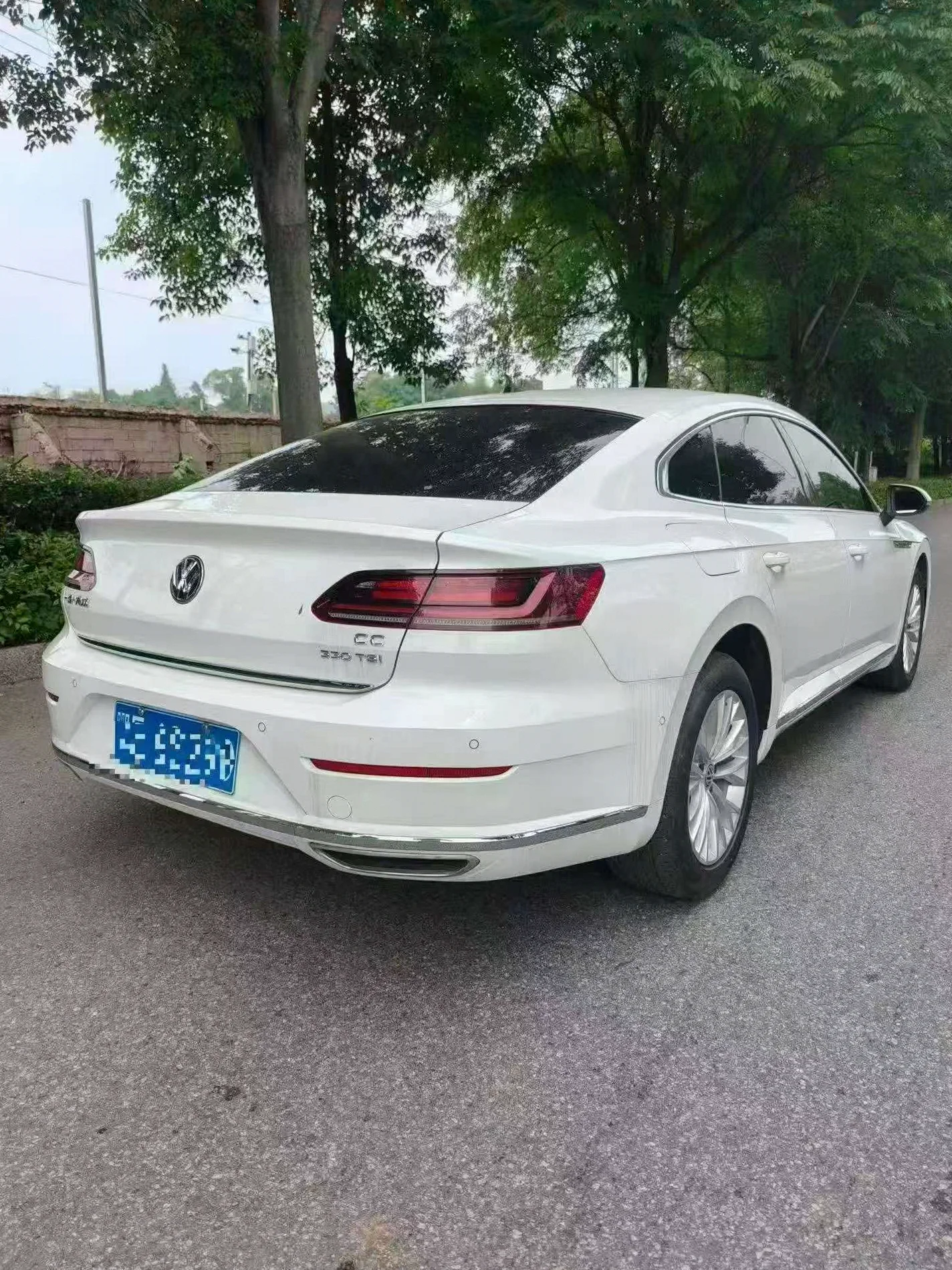 大众CC 后面外观一