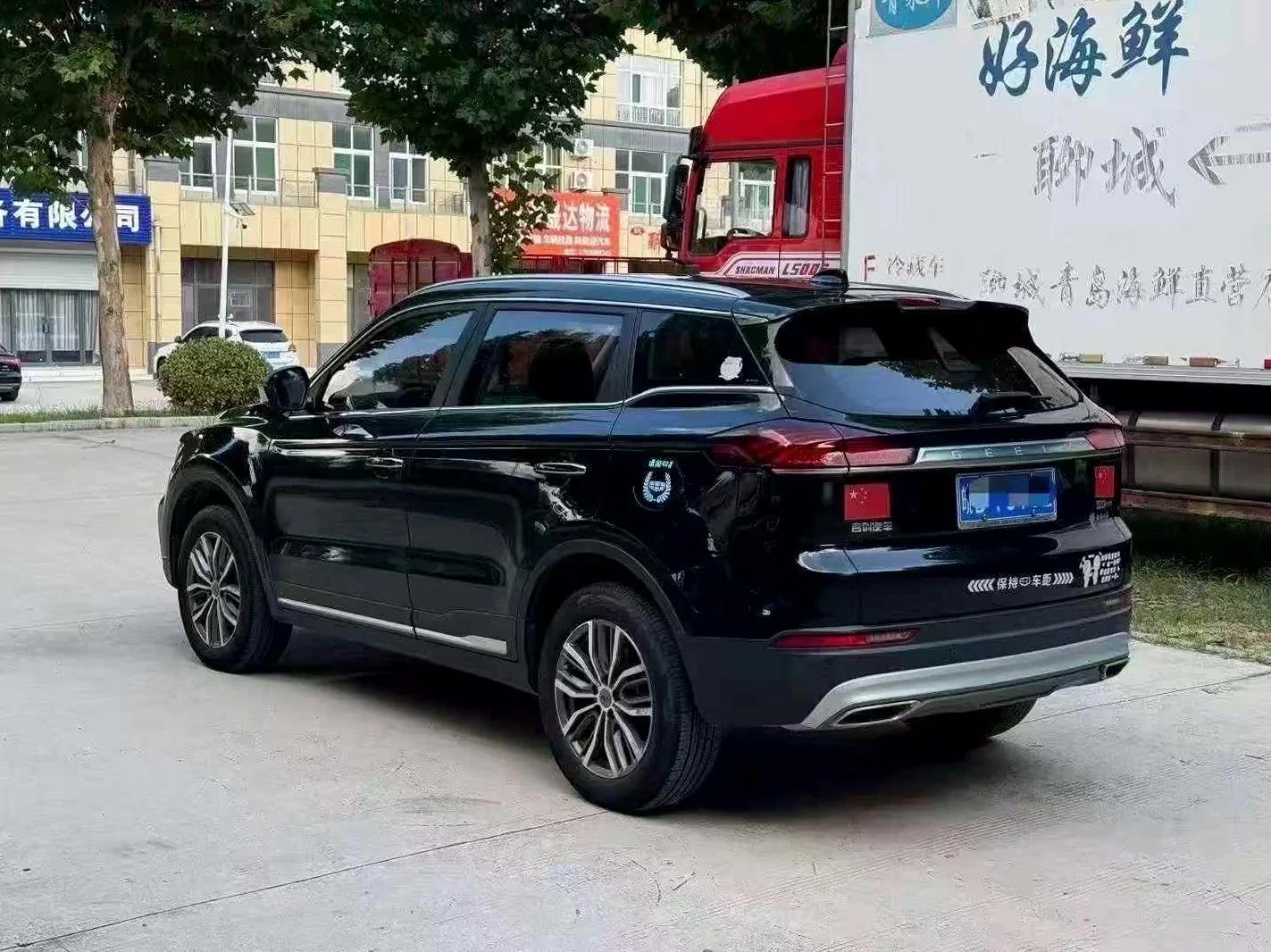 吉利博越 驾驶室