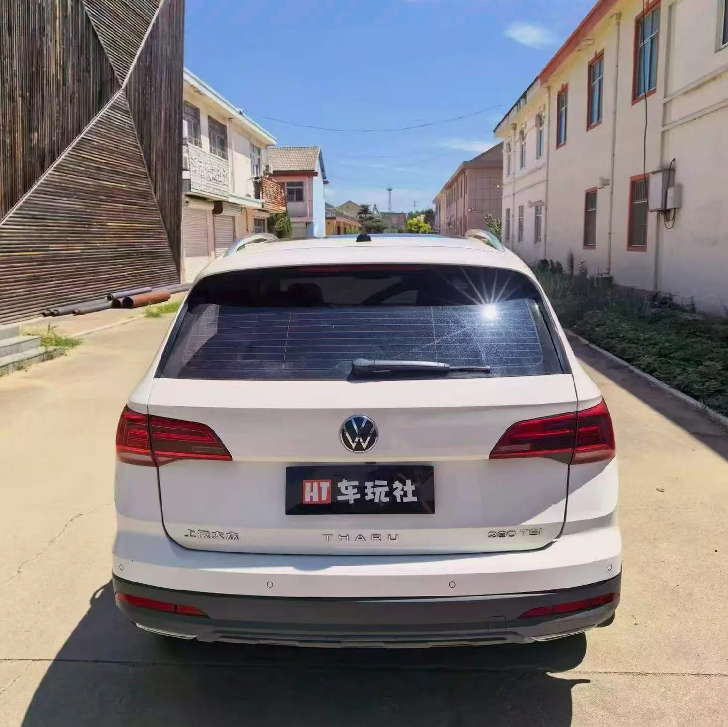 大众途岳 后面外观一
