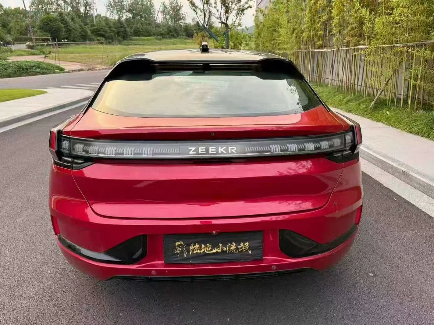 极氪汽车001 后面外观三