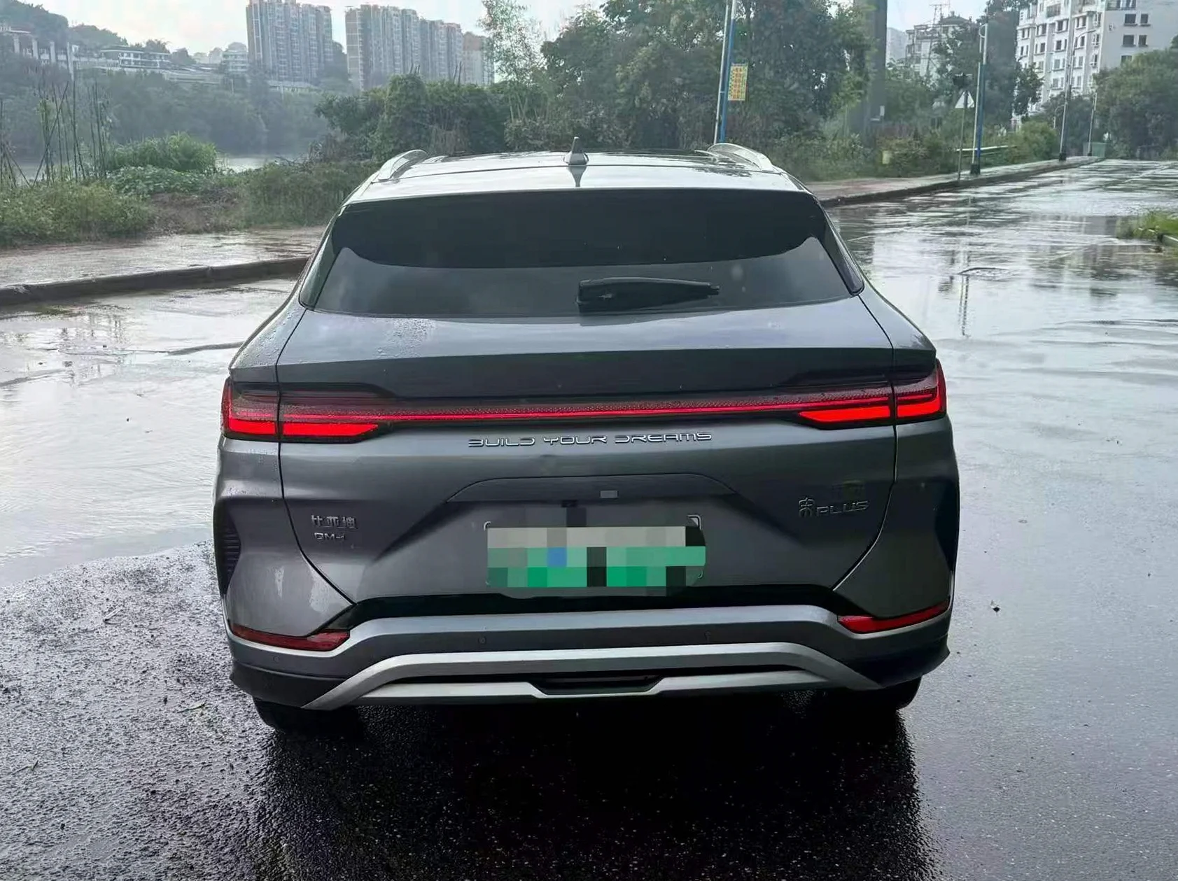 比亚迪宋PLUS 内饰后排