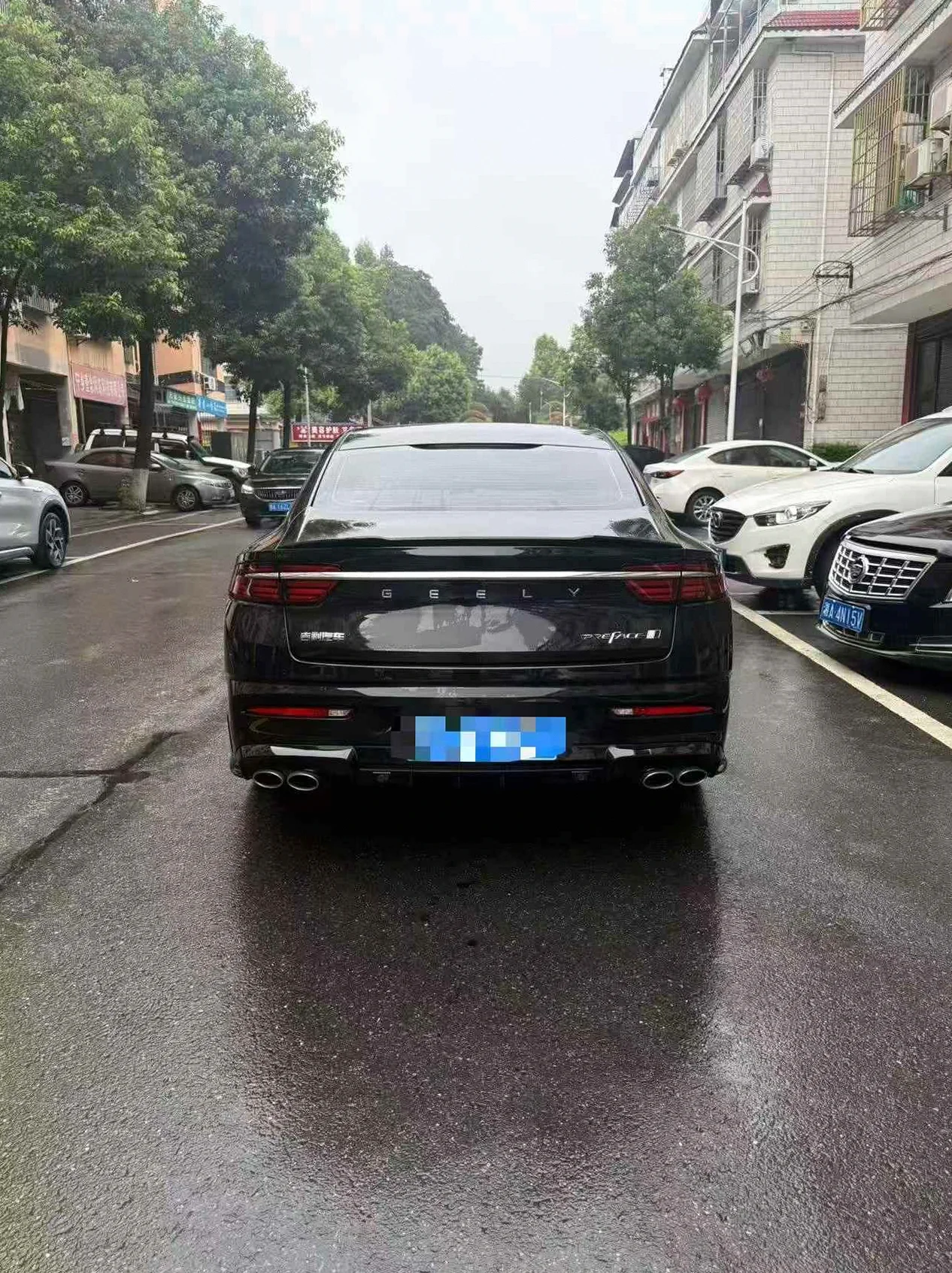 吉利星瑞 内饰后排