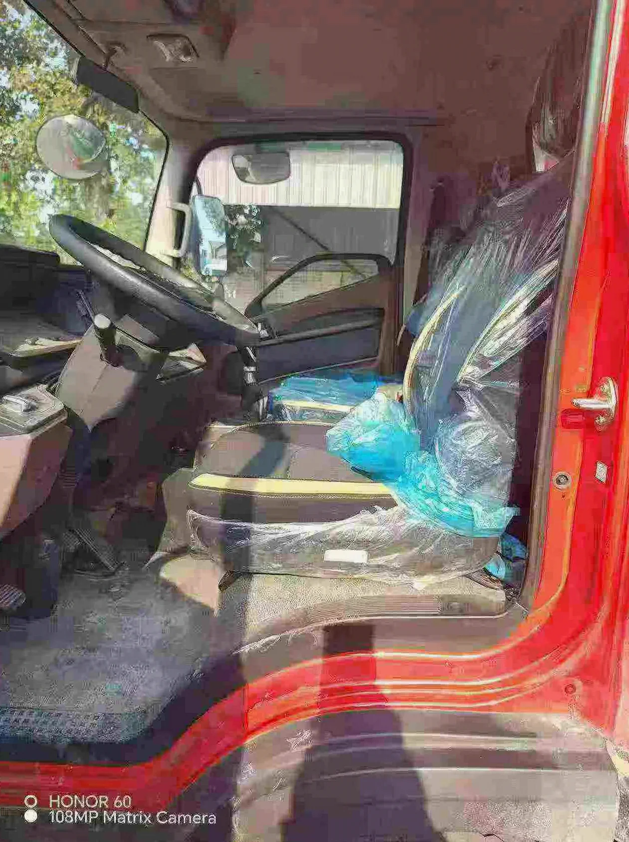 货车货车解放 后面外观一