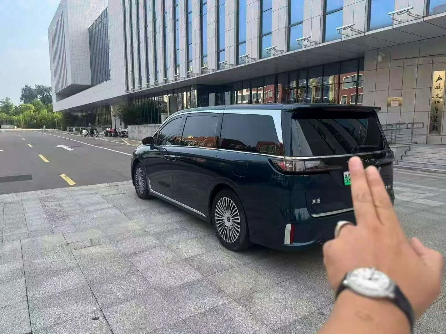 岚图汽车梦想家 后面外观三