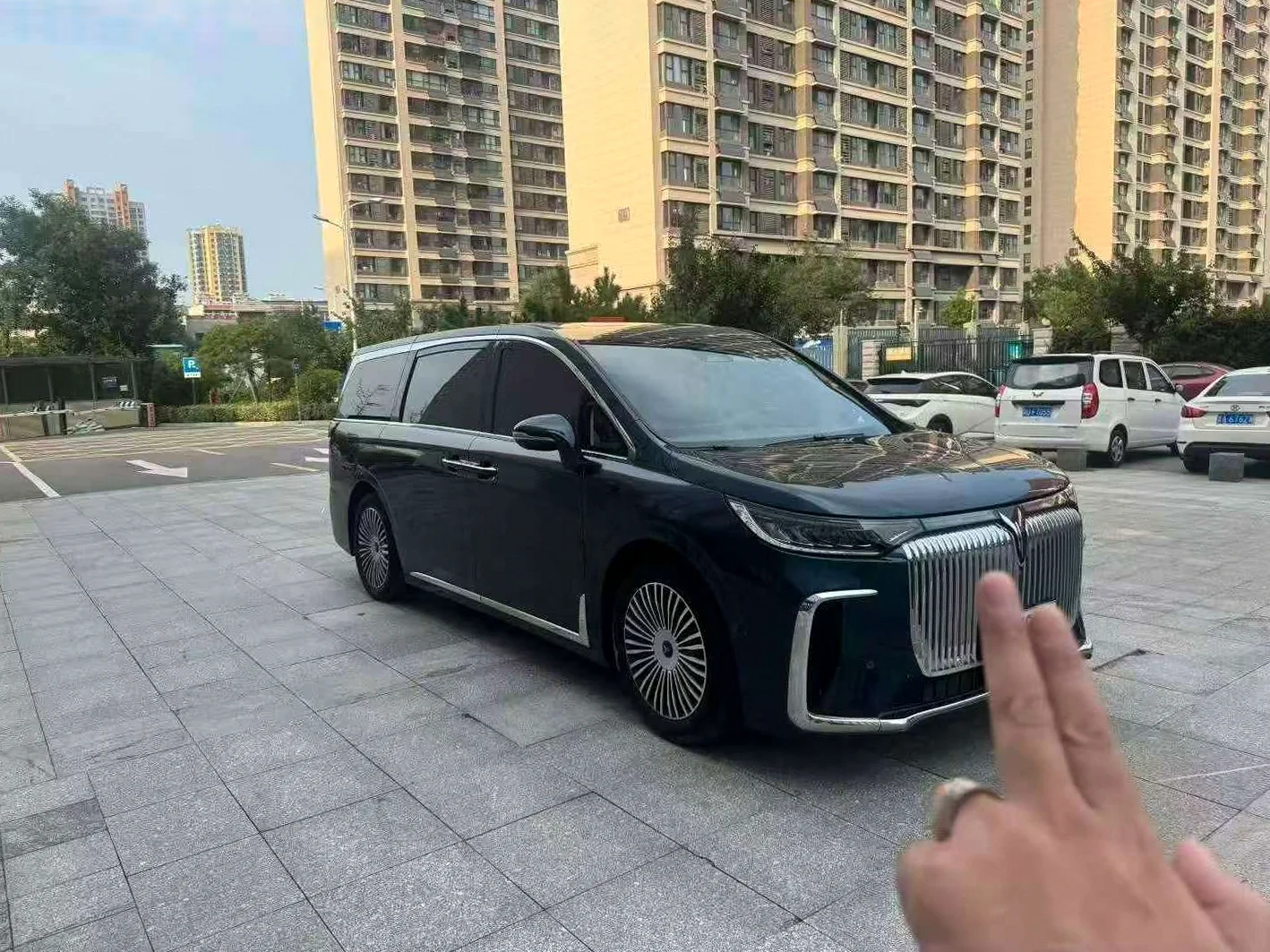 岚图汽车梦想家 正面外观三