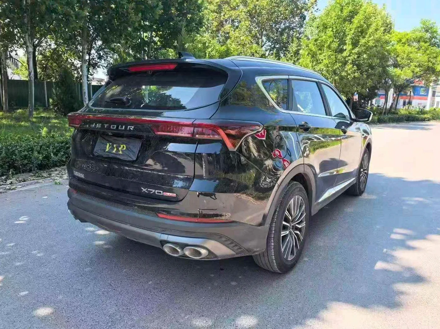 奇瑞捷途 后面外观一