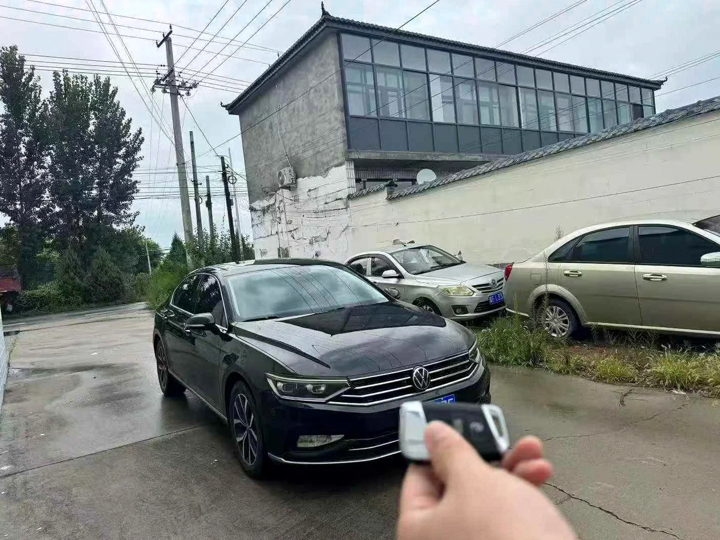 大众迈腾 正面外观二
