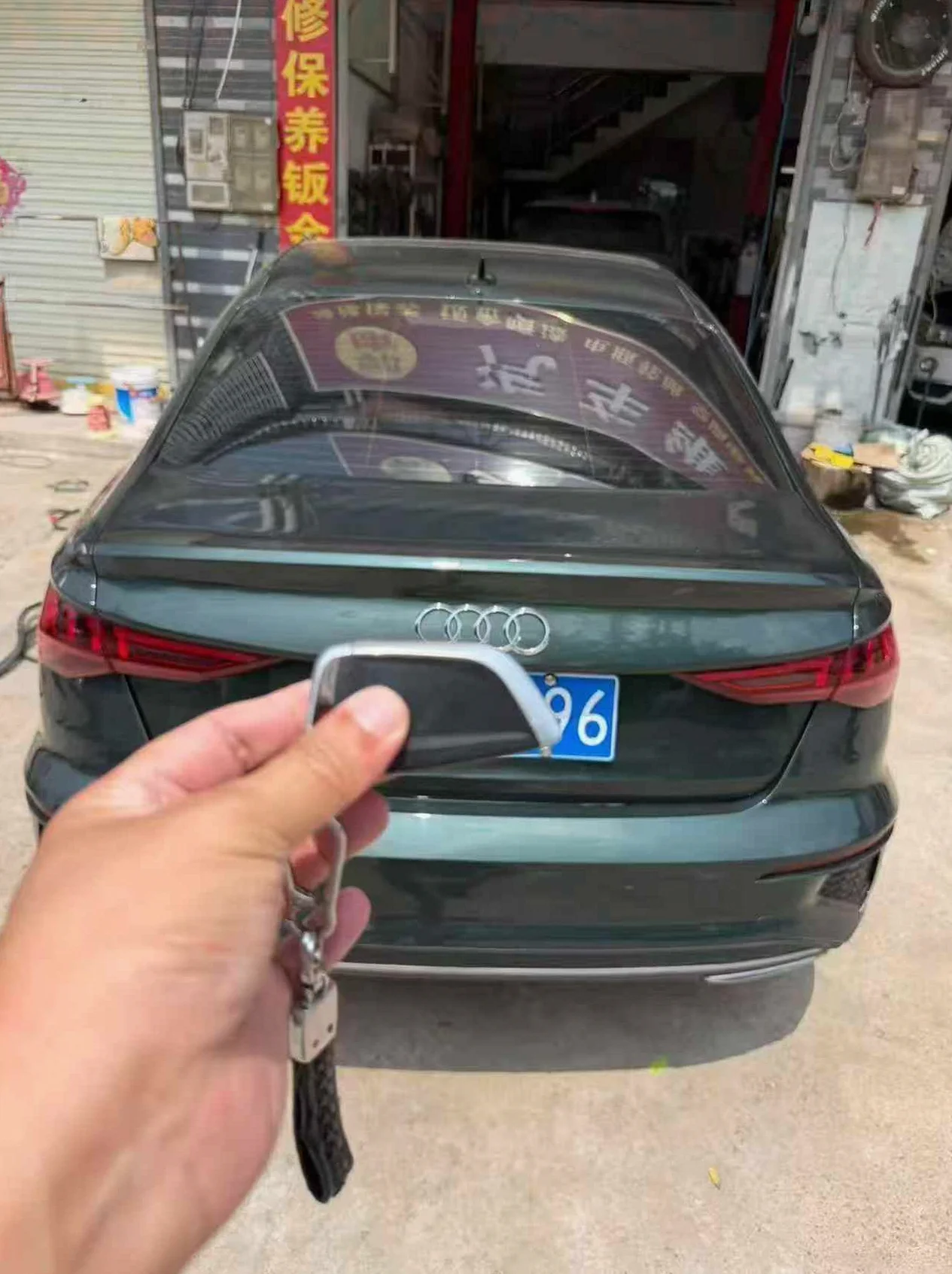 奥迪A3 正面外观二