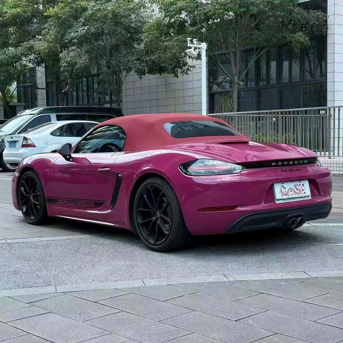 保时捷Boxster 内饰前排