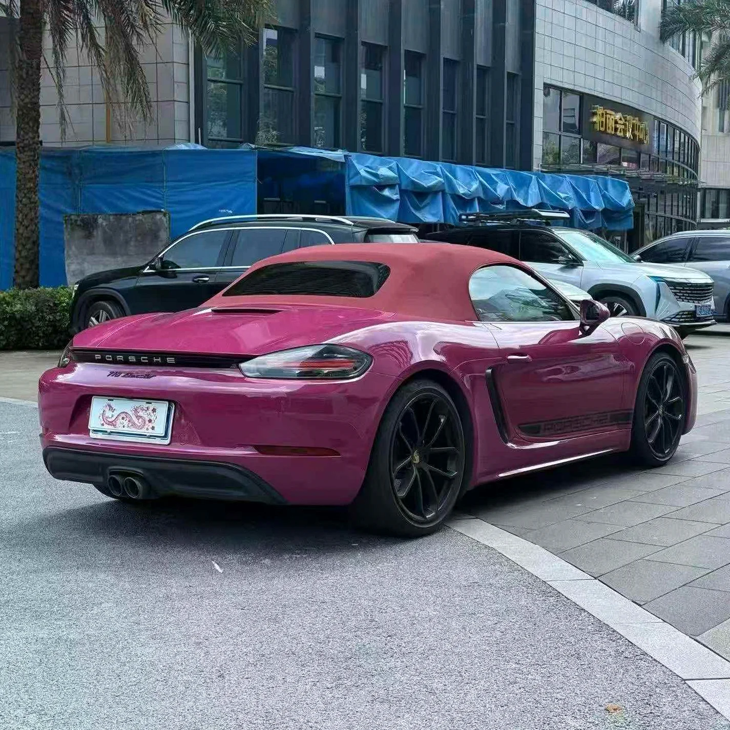 保时捷Boxster 驾驶室