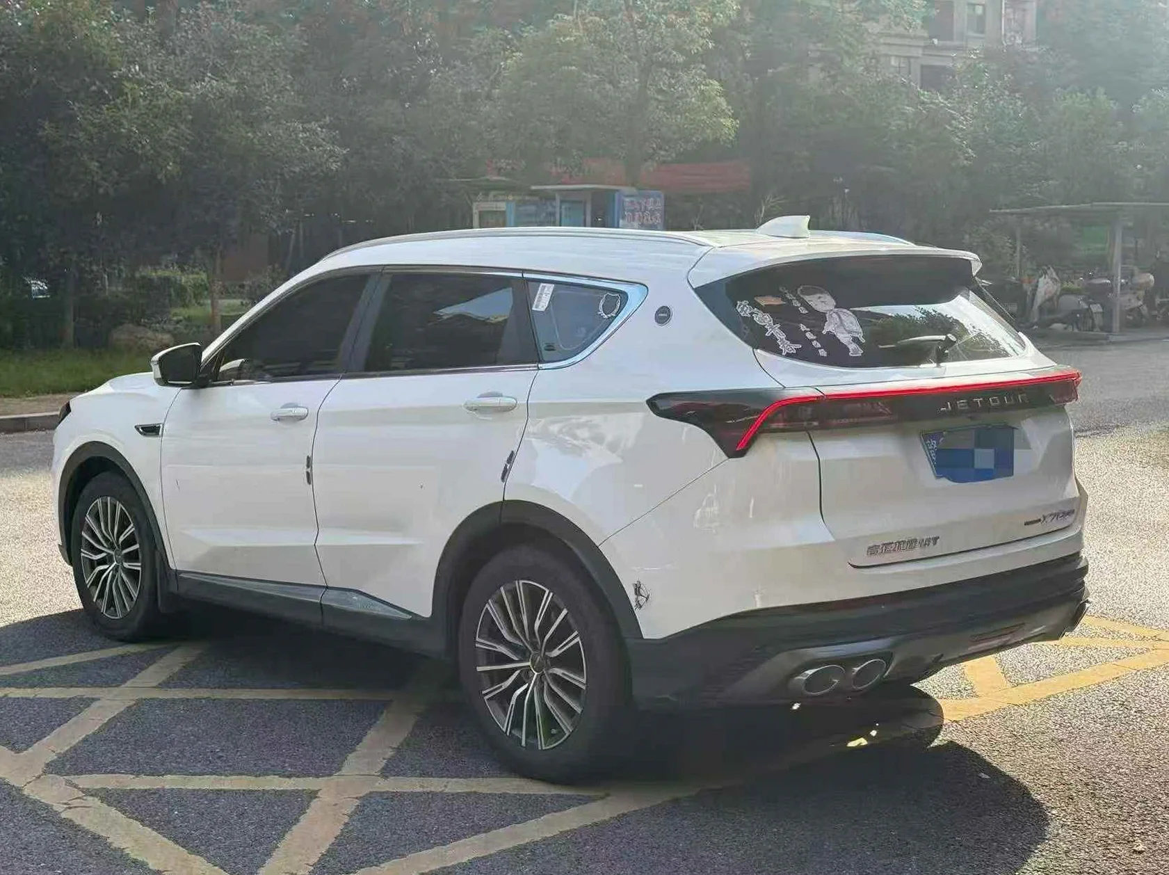 奇瑞捷途 后面外观二
