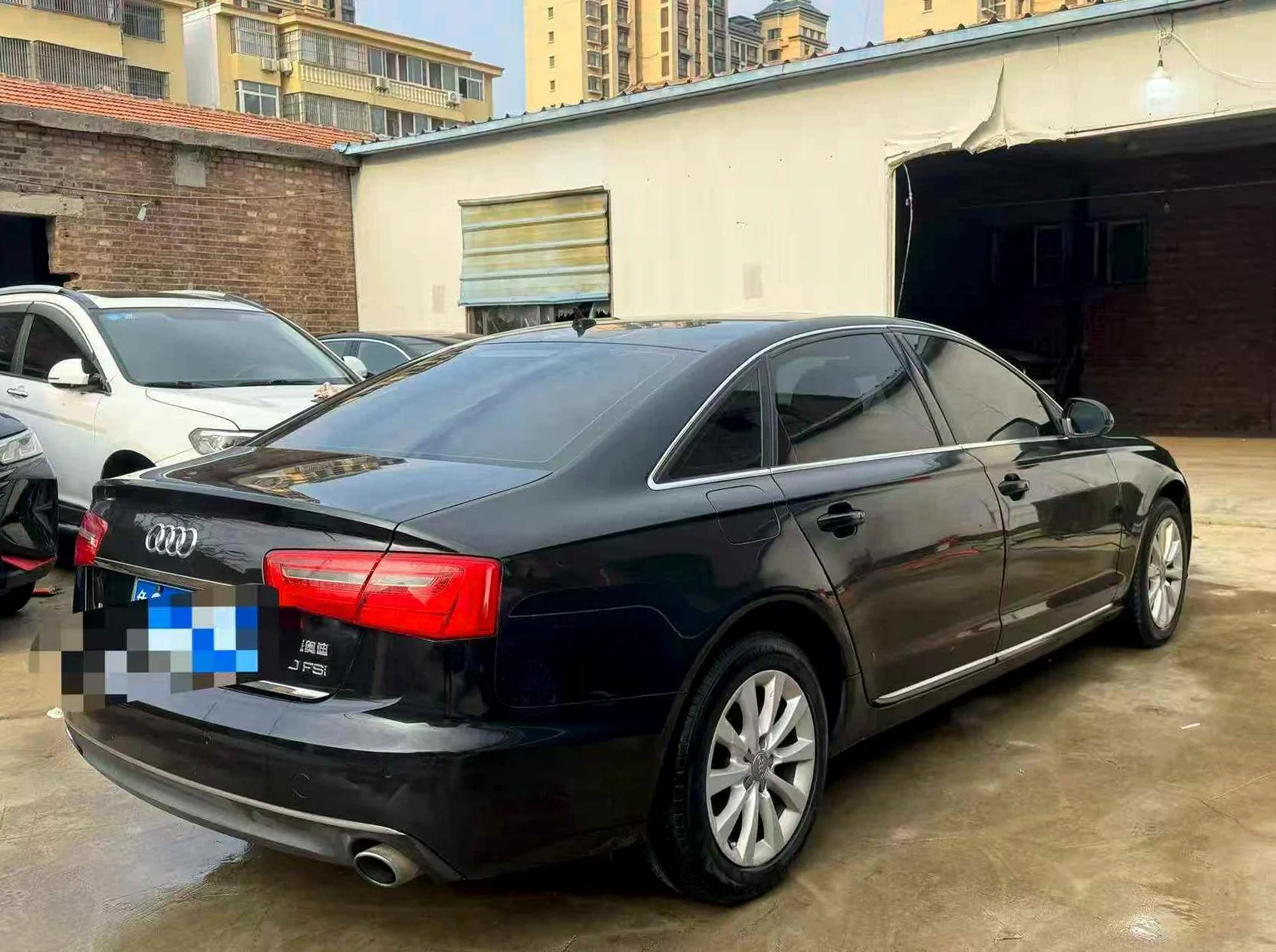 奥迪A6L 后面外观二