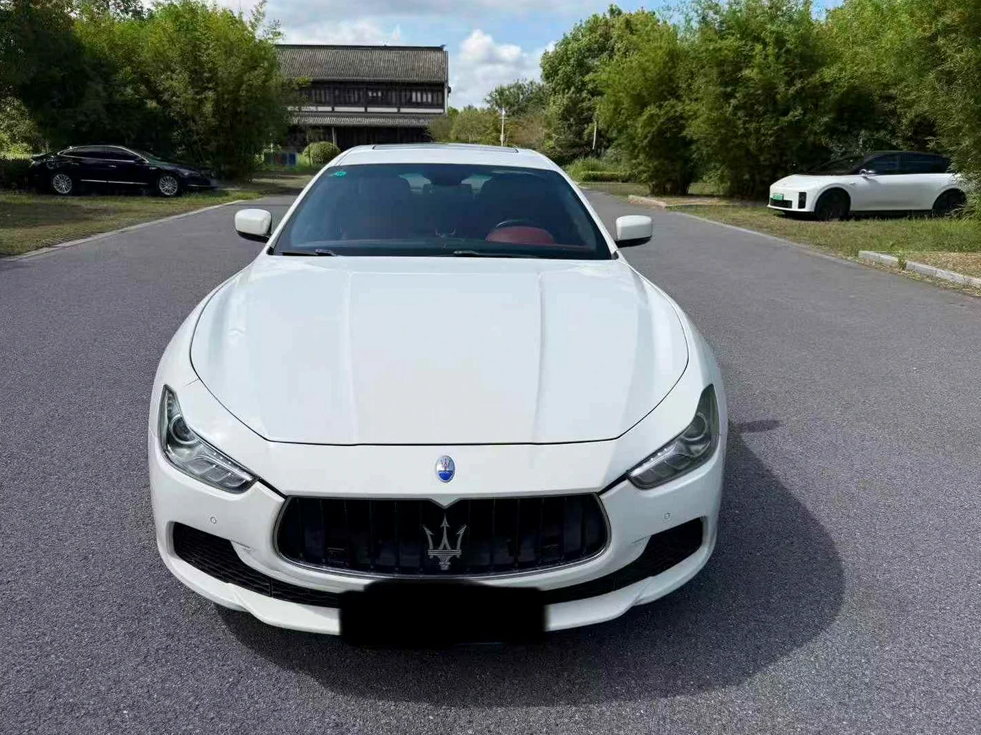 14年玛莎拉蒂Ghibli 3.0T 白外红内