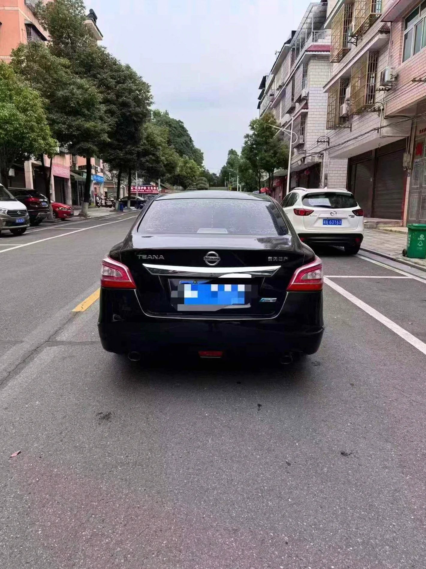 日产天籁 内饰后排
