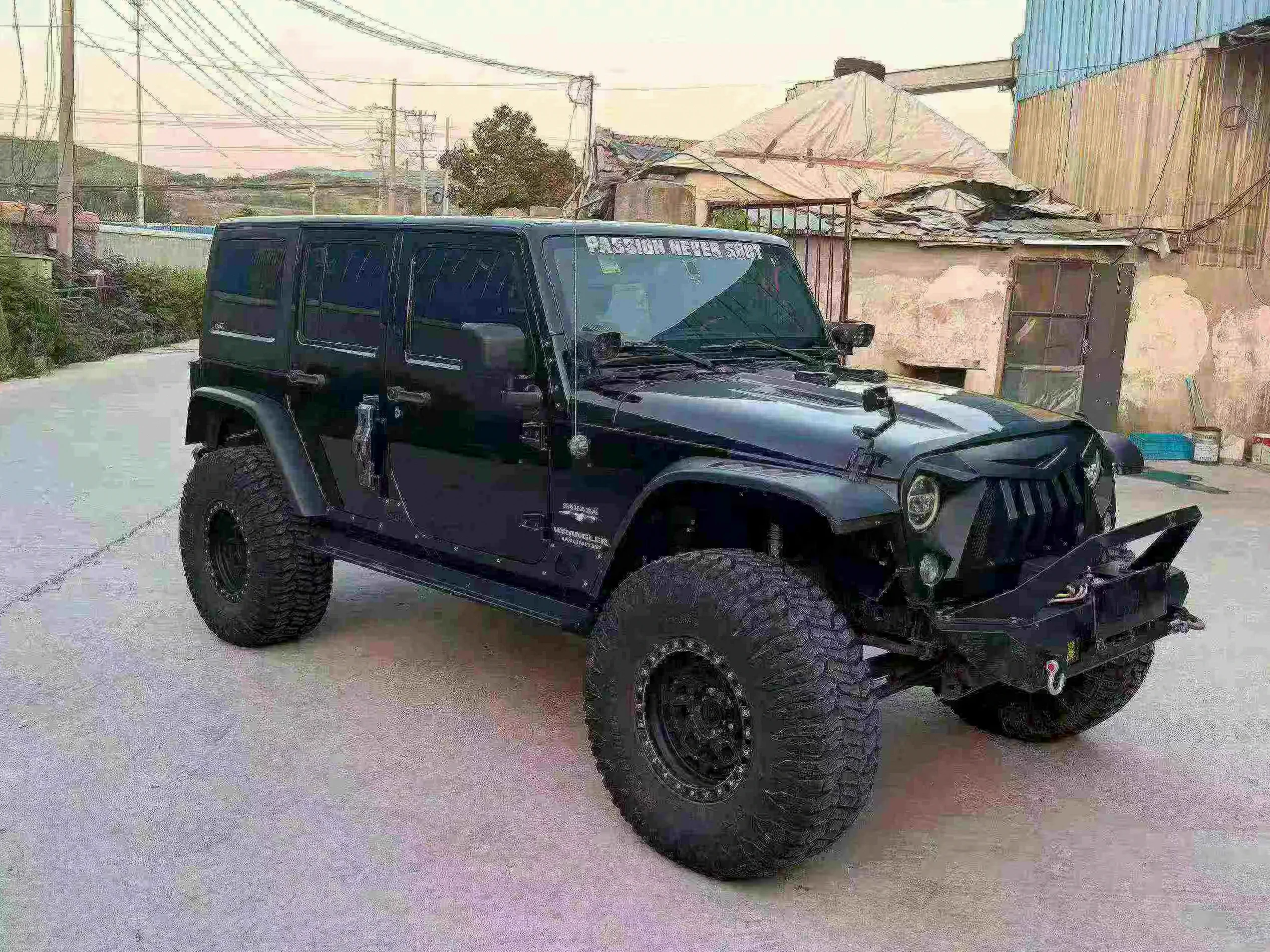 Jeep牧马人 正面外观三