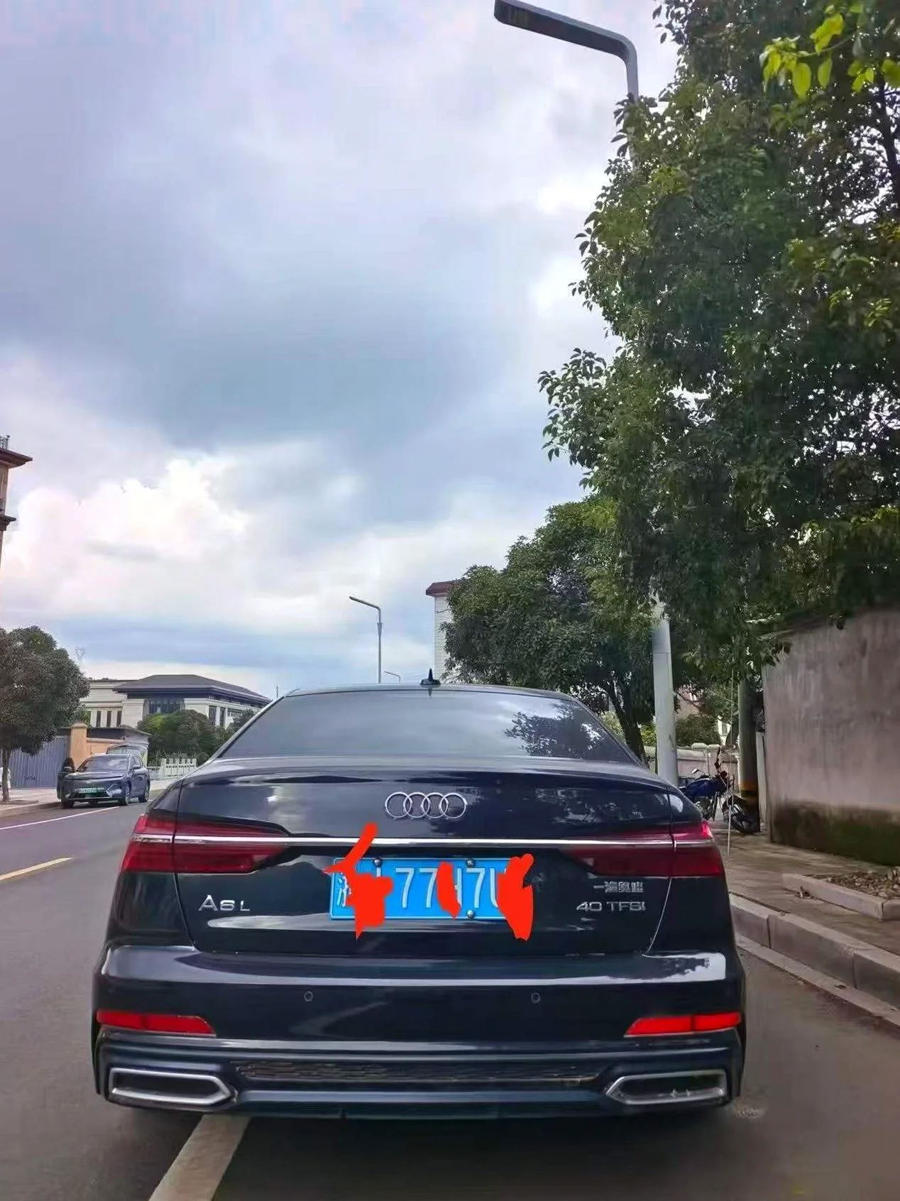 奥迪A6L 正面外观二