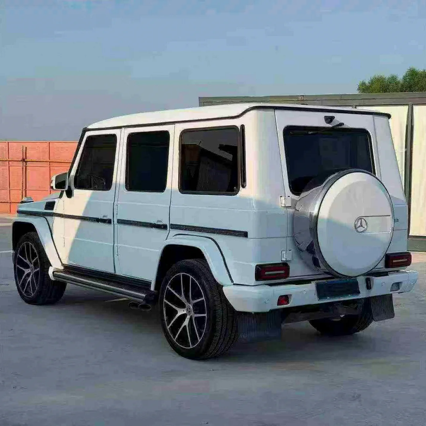 奔驰AMG 内饰后排