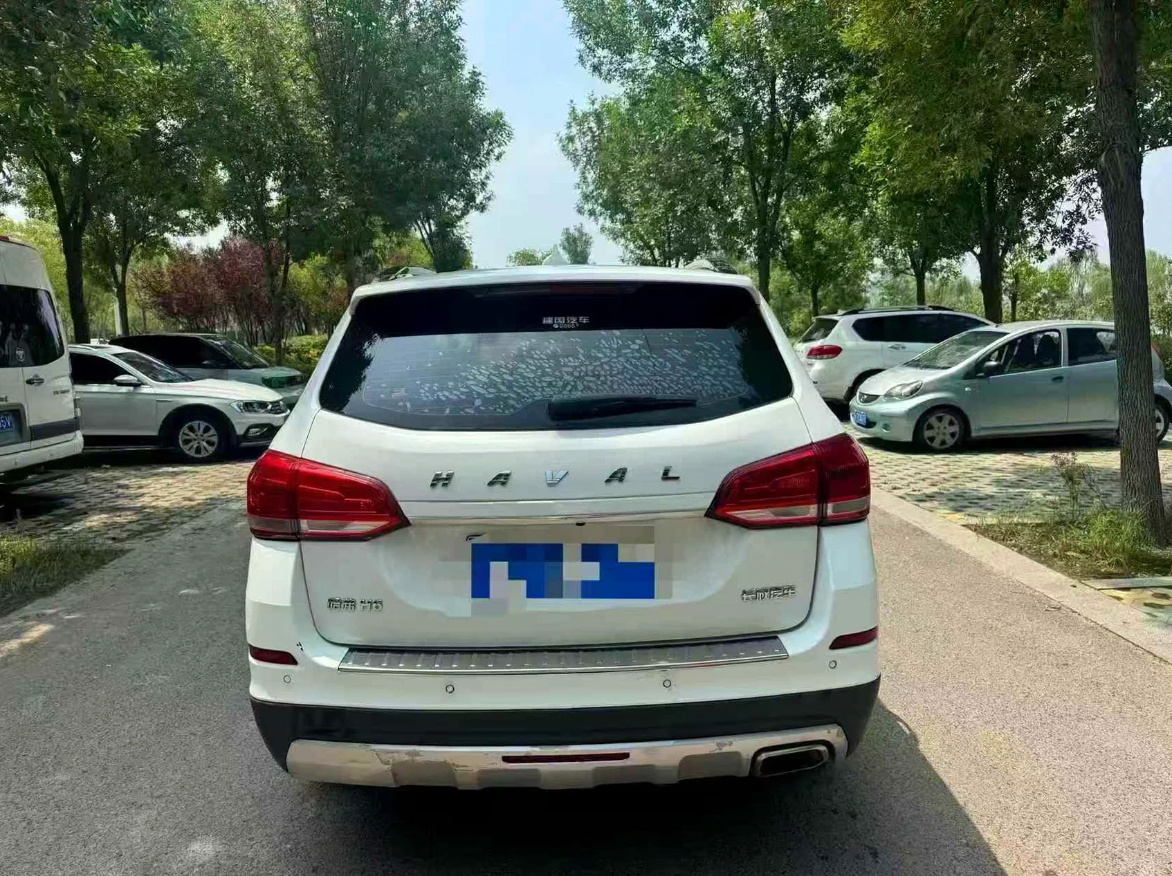 哈弗H6 后面外观一