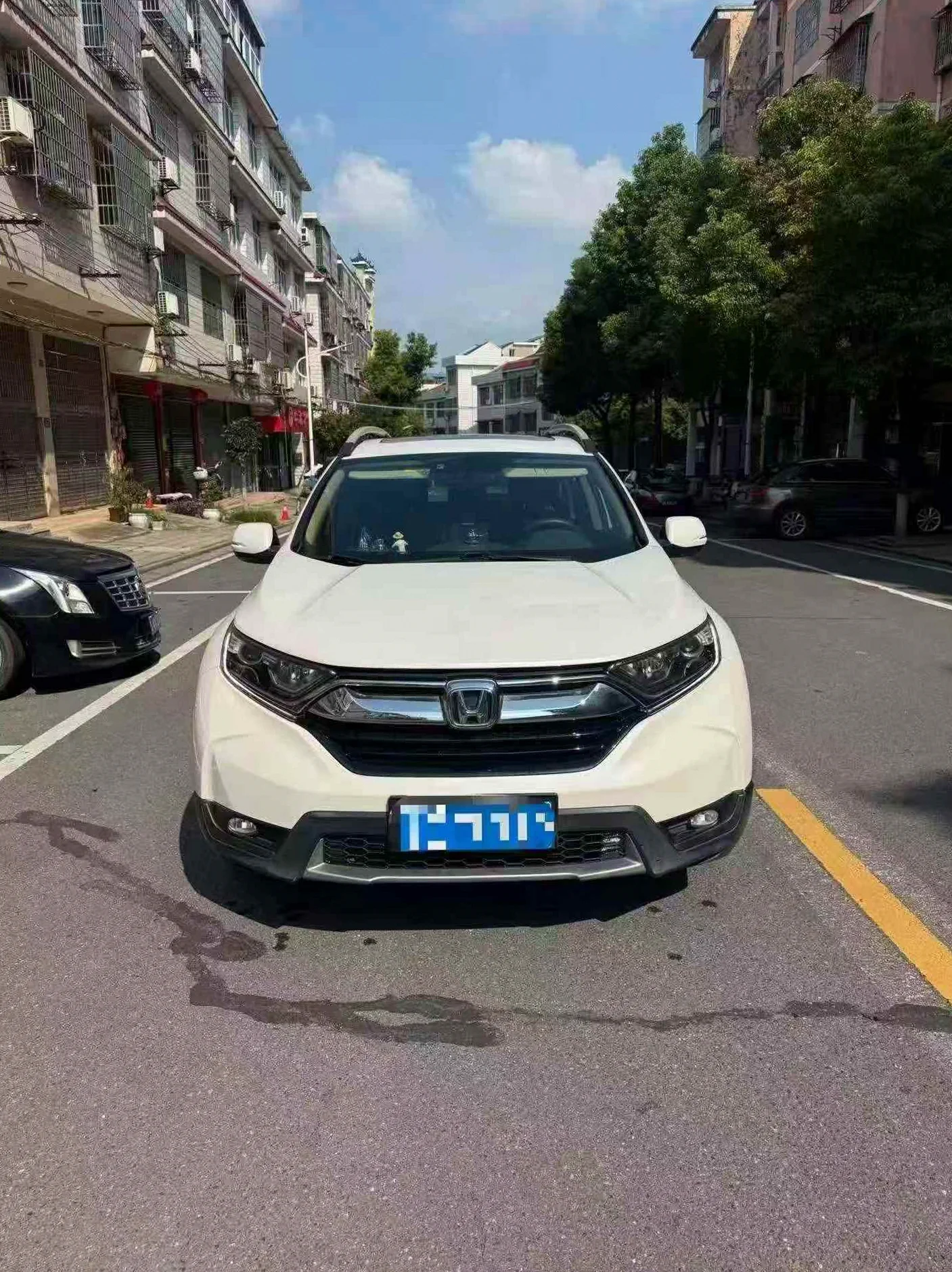 本田CRV 正面外观二