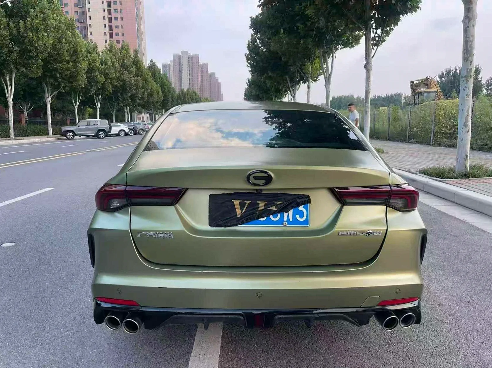 传祺影豹 后面外观二