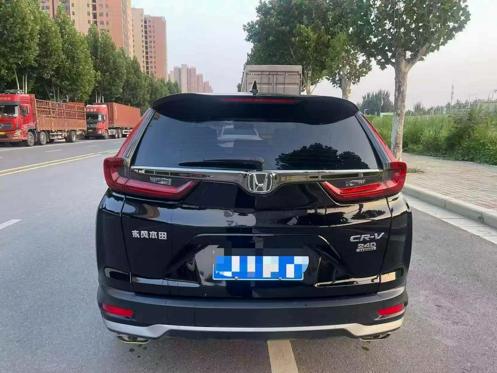 本田CRV 后面外观二