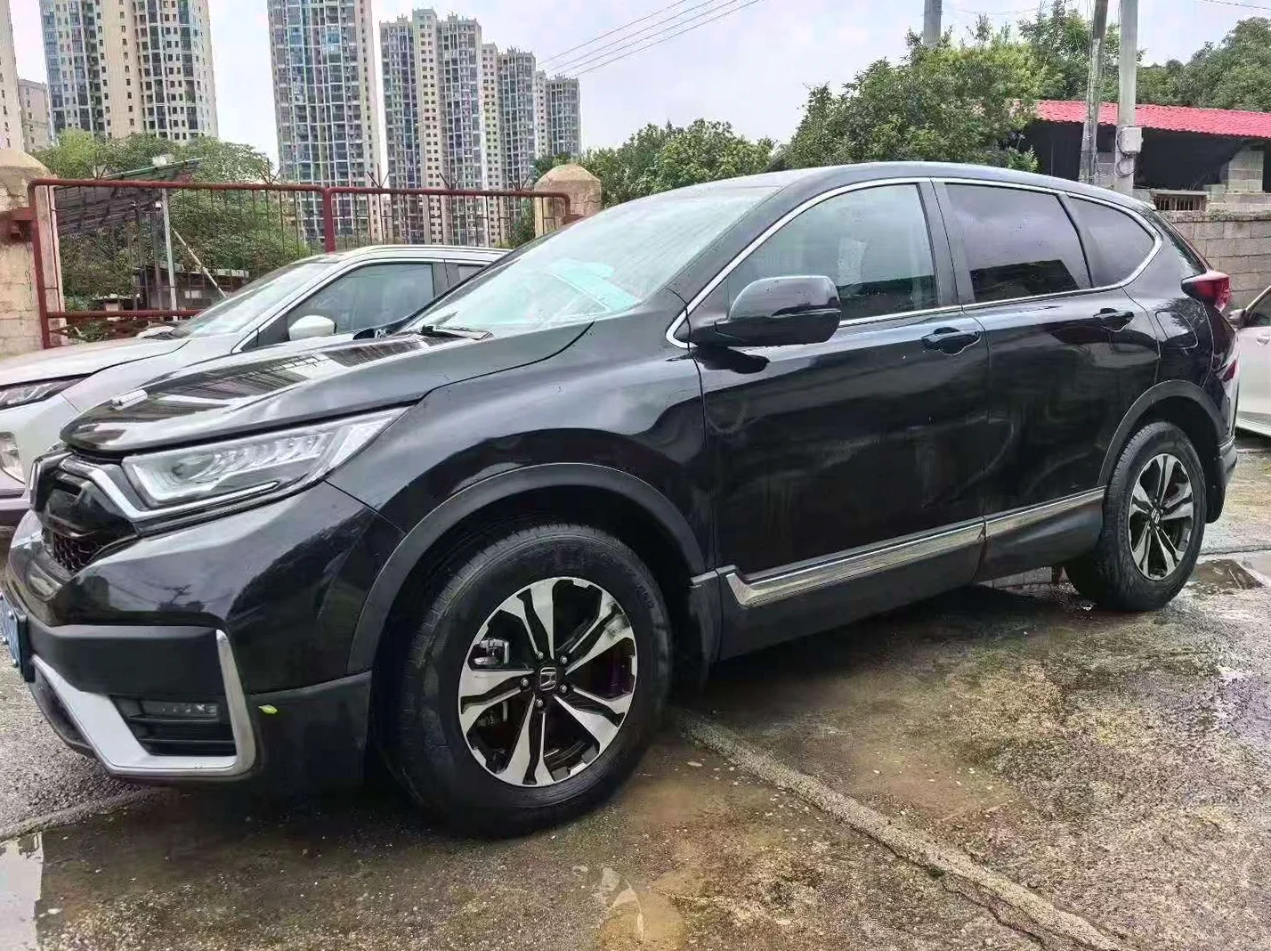 本田CRV 后面外观一