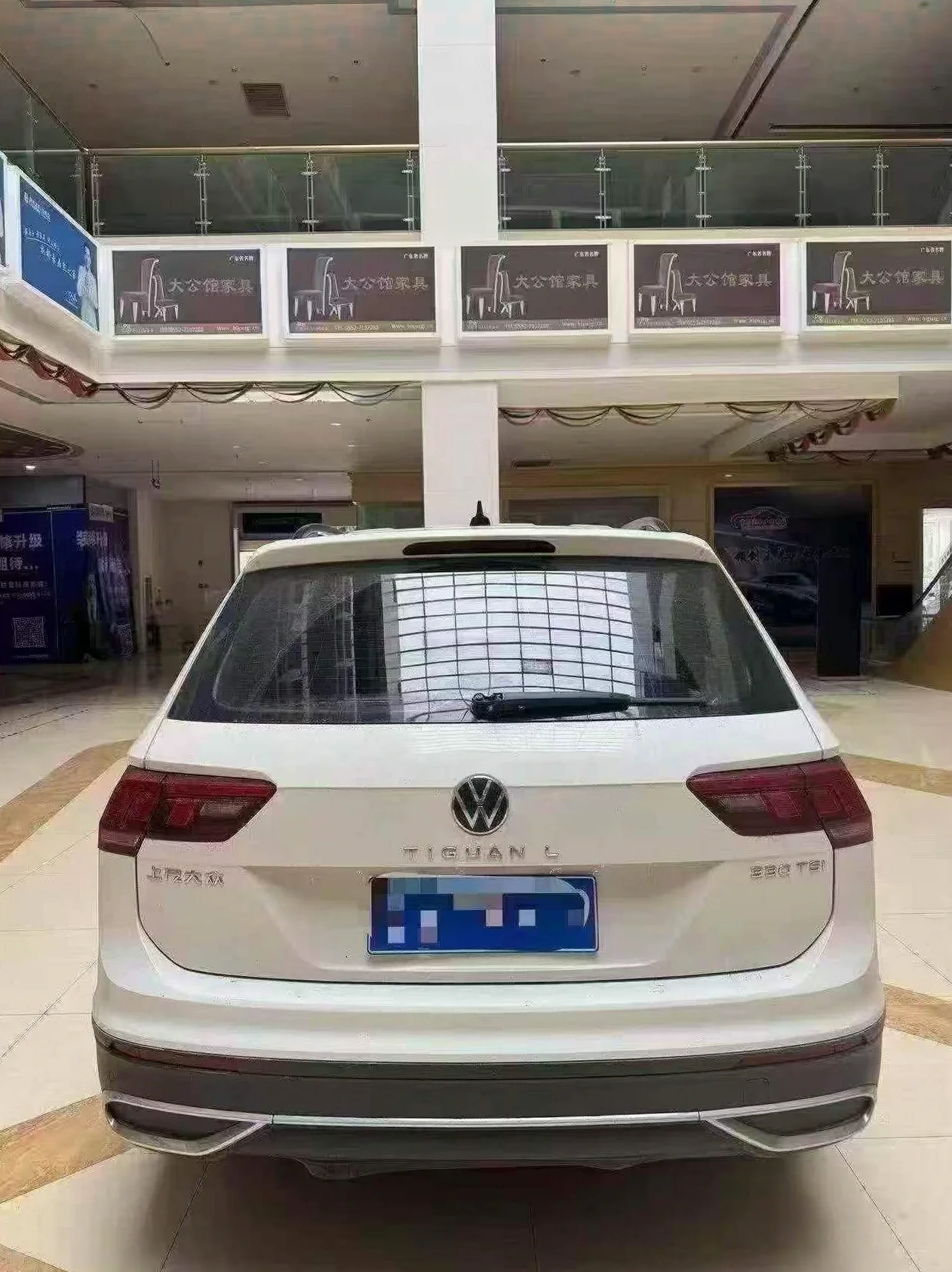 大众途观 后面外观一