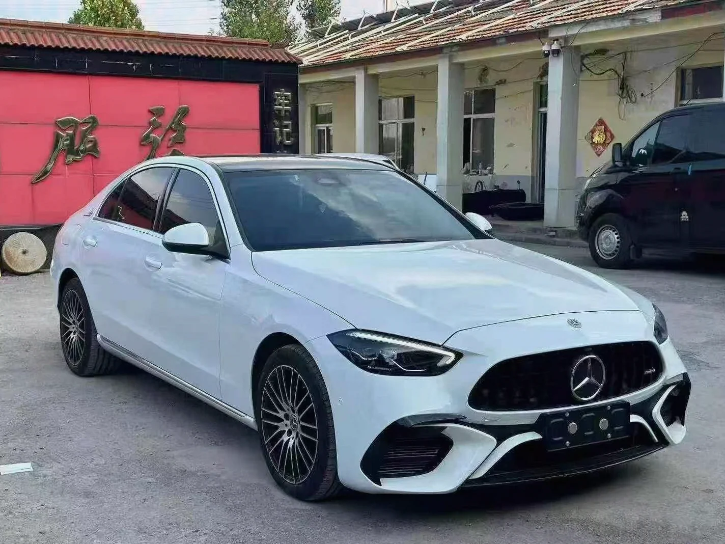 23年奔驰C260L AMG包围