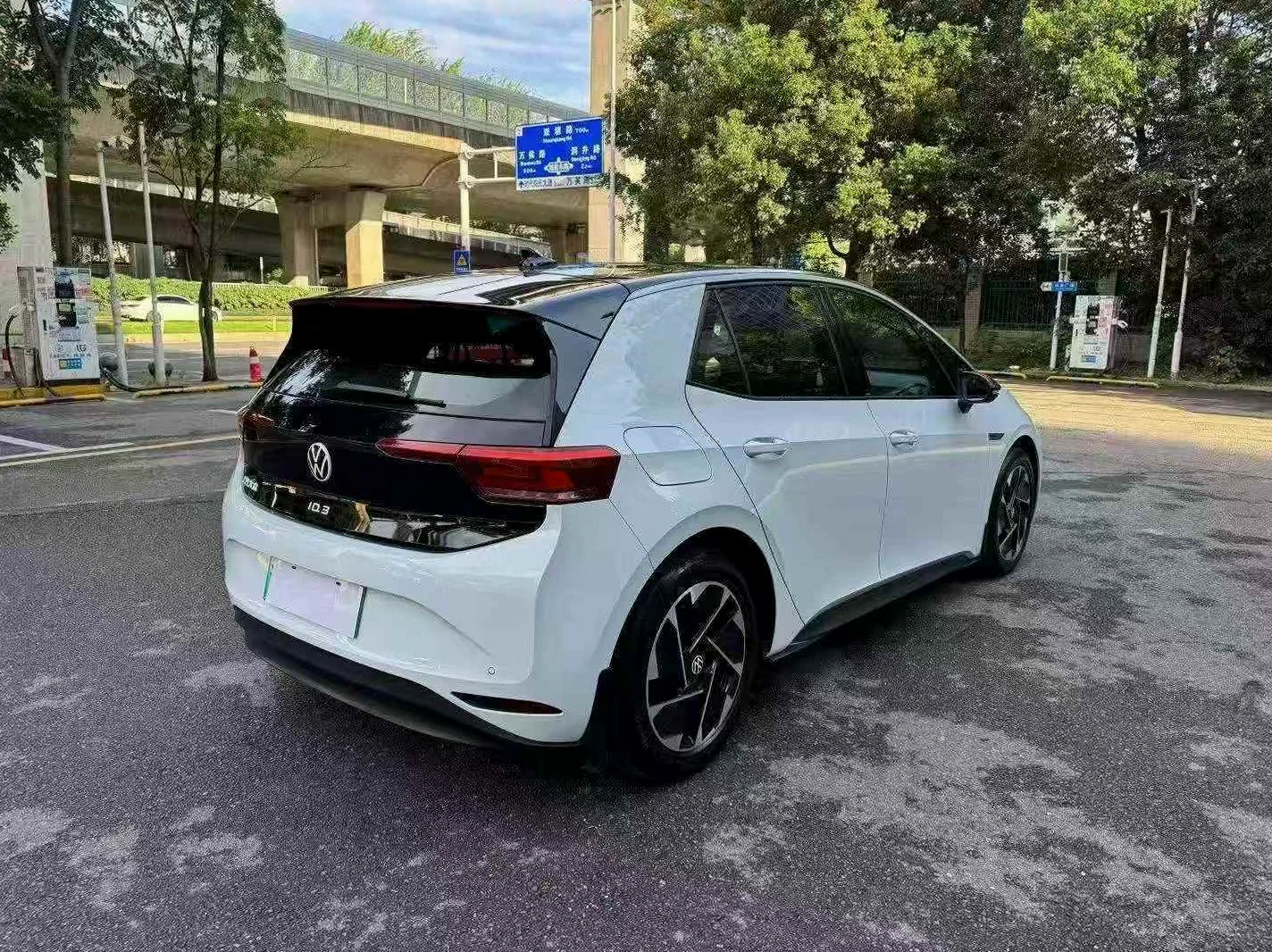 大众ID 后面外观一