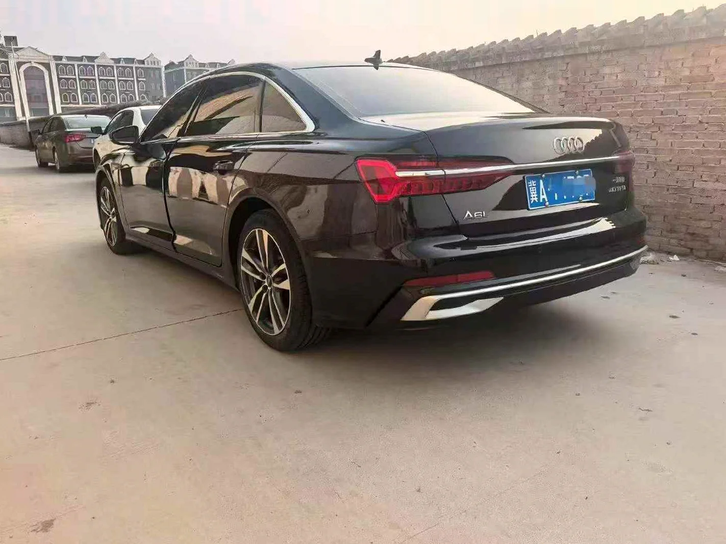 奥迪A6L 内饰后排