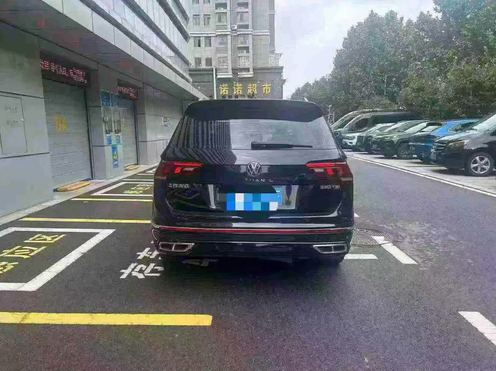 大众途观 内饰后排