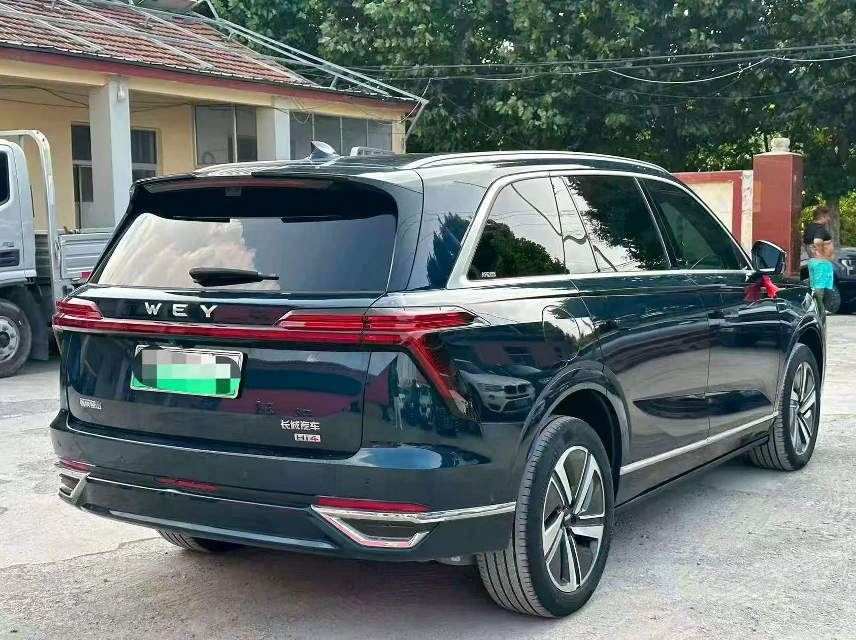 魏牌蓝山DHT-PHEV 后面外观三